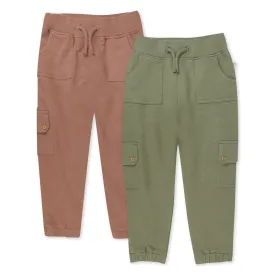 2-Pack Easy Fit Cargo Sweatpants