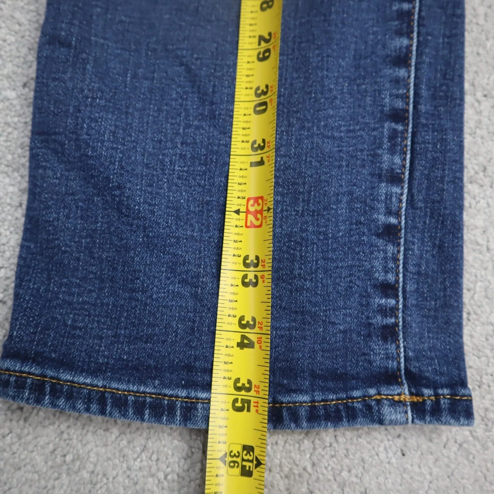 American Eagle Mens Jeans Straight Leg Low Rise 100% Cotton Blue Size W28xL30