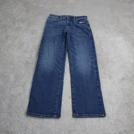 American Eagle Mens Jeans Straight Leg Low Rise 100% Cotton Blue Size W28xL30