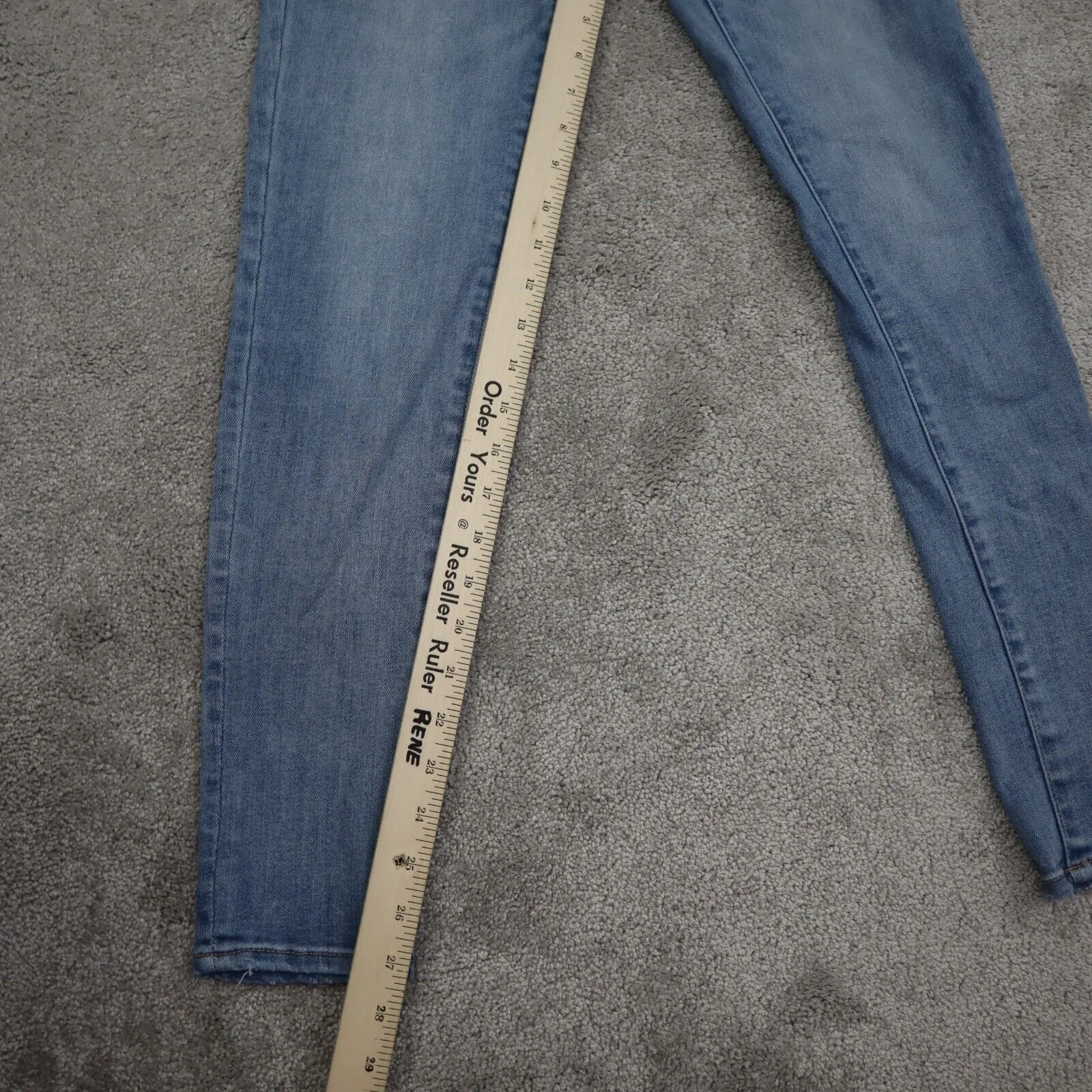 American Eagle Women Jegging Jeans Denim Skinny Leg Stretch Blue Size 4R