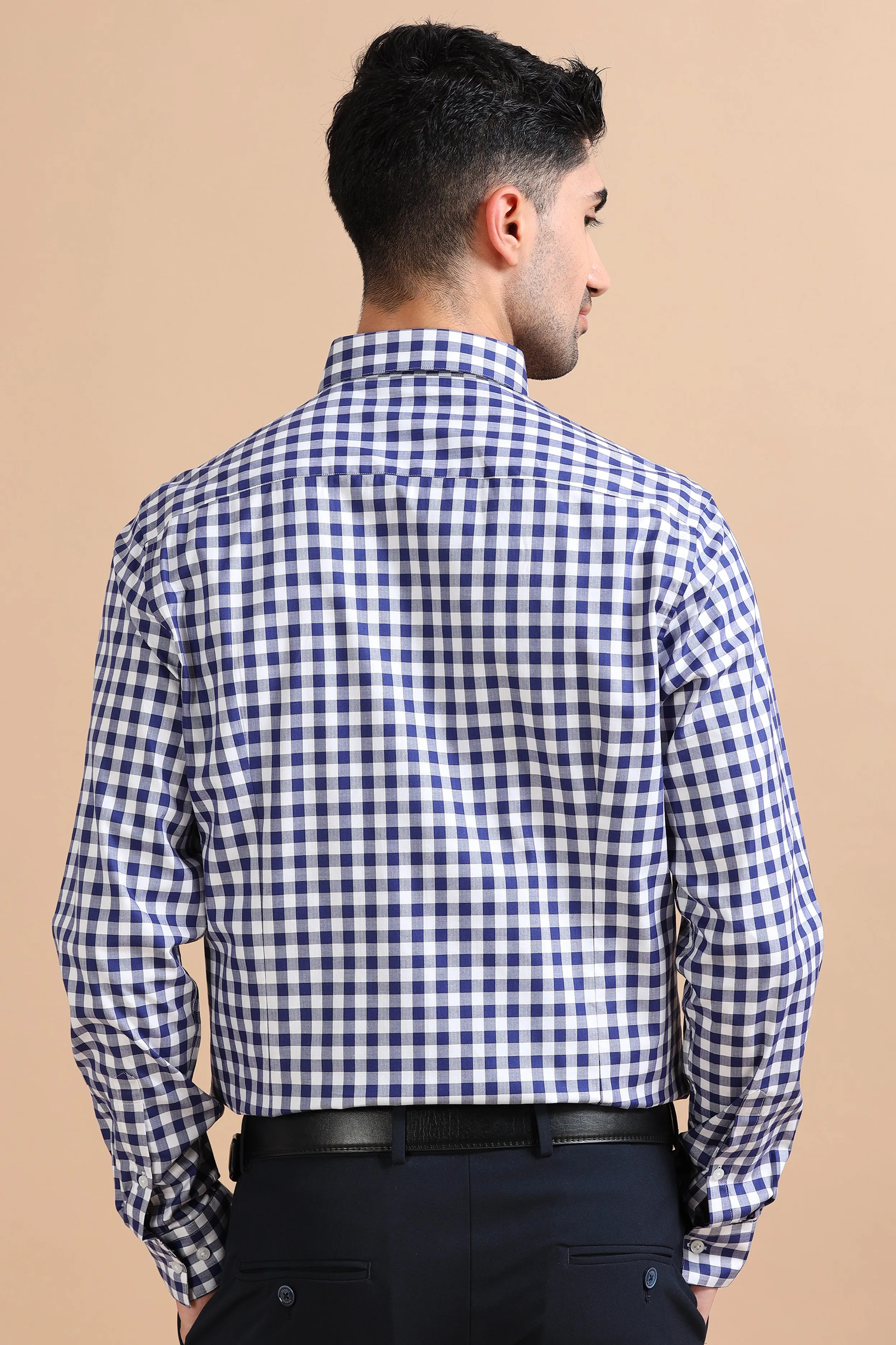 Blue Gingham Shirt