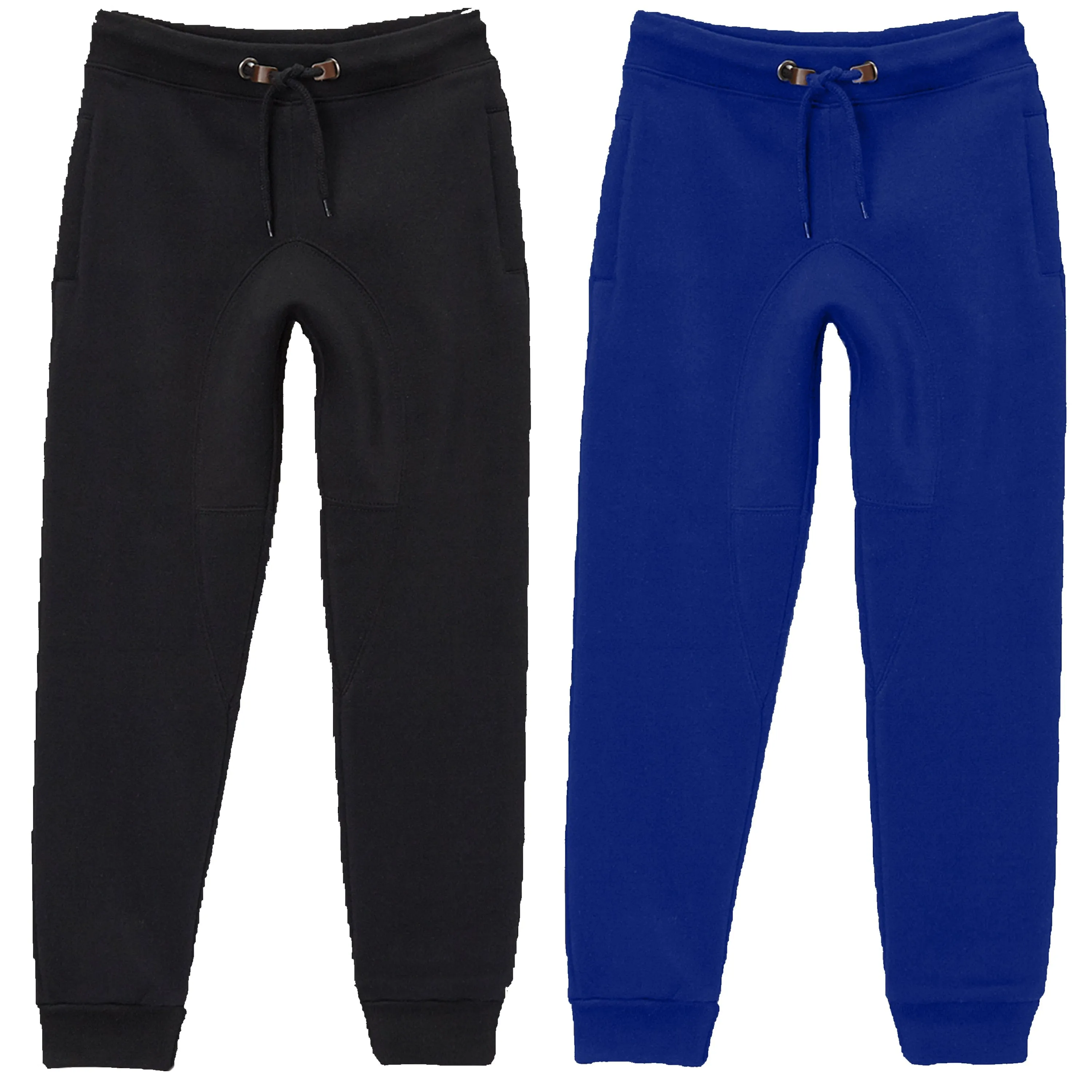 Boy's Slim-Fit Fleece Jogger Sweatpants (2-Pack)