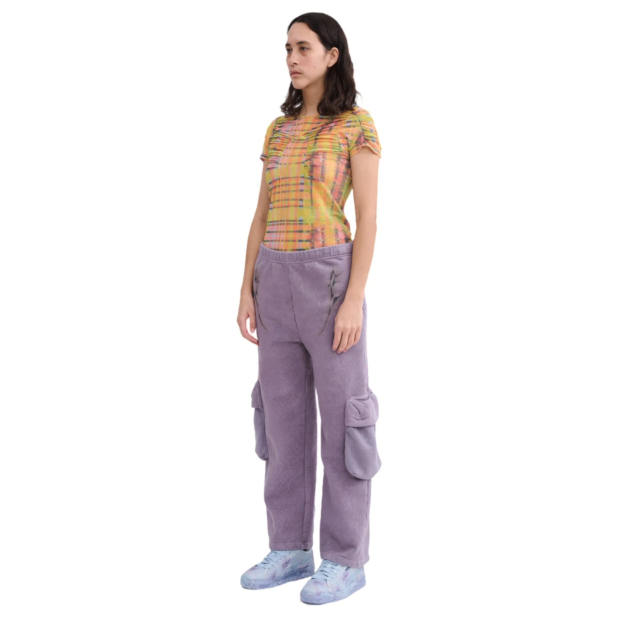 CARGO SWEATPANTS / MAUVE