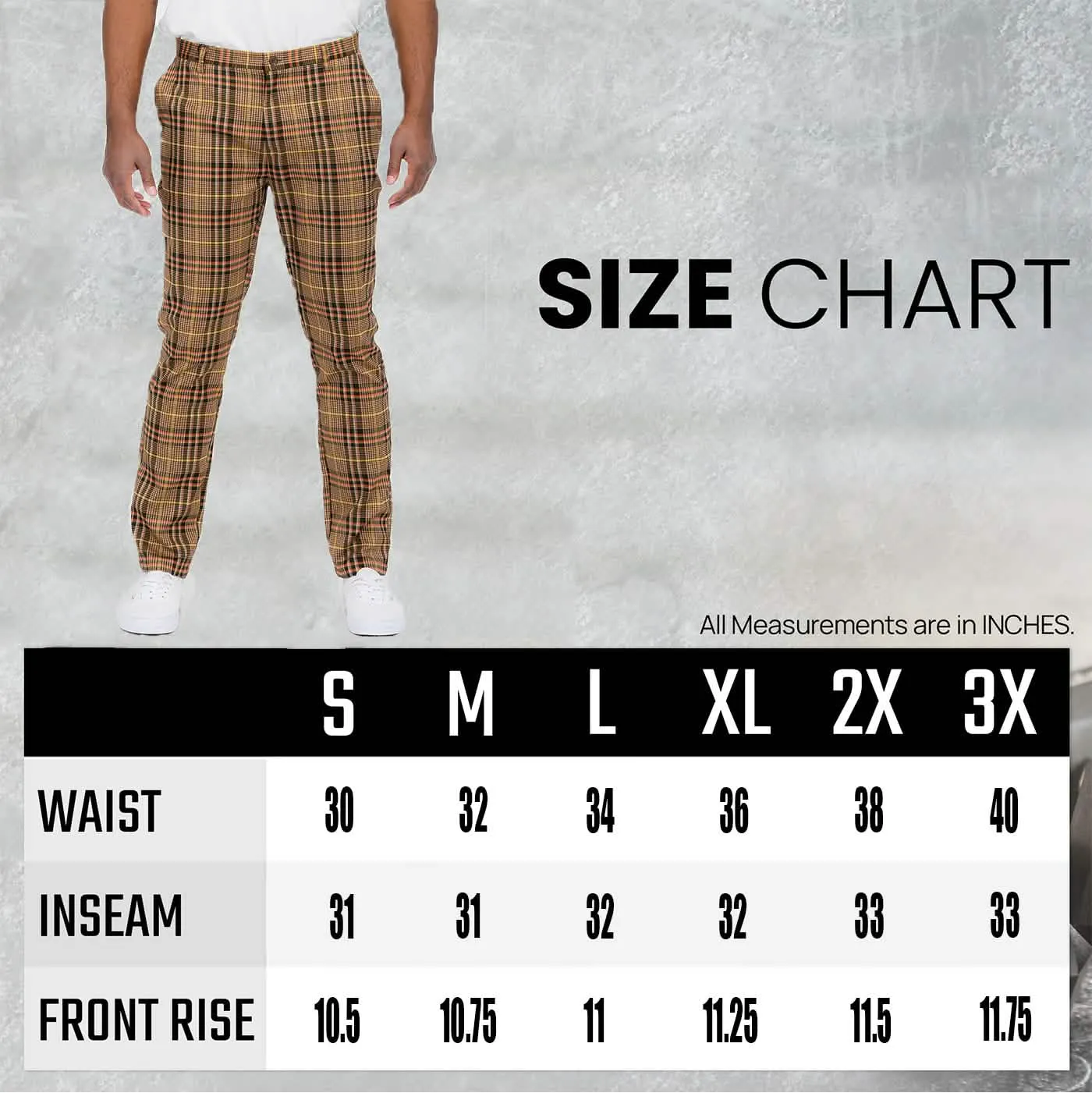 Checked Slim Fit Tailored Trousers