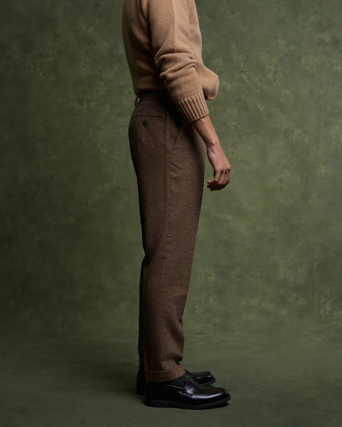 CHUCK - Flannel City Pants Beige Camel