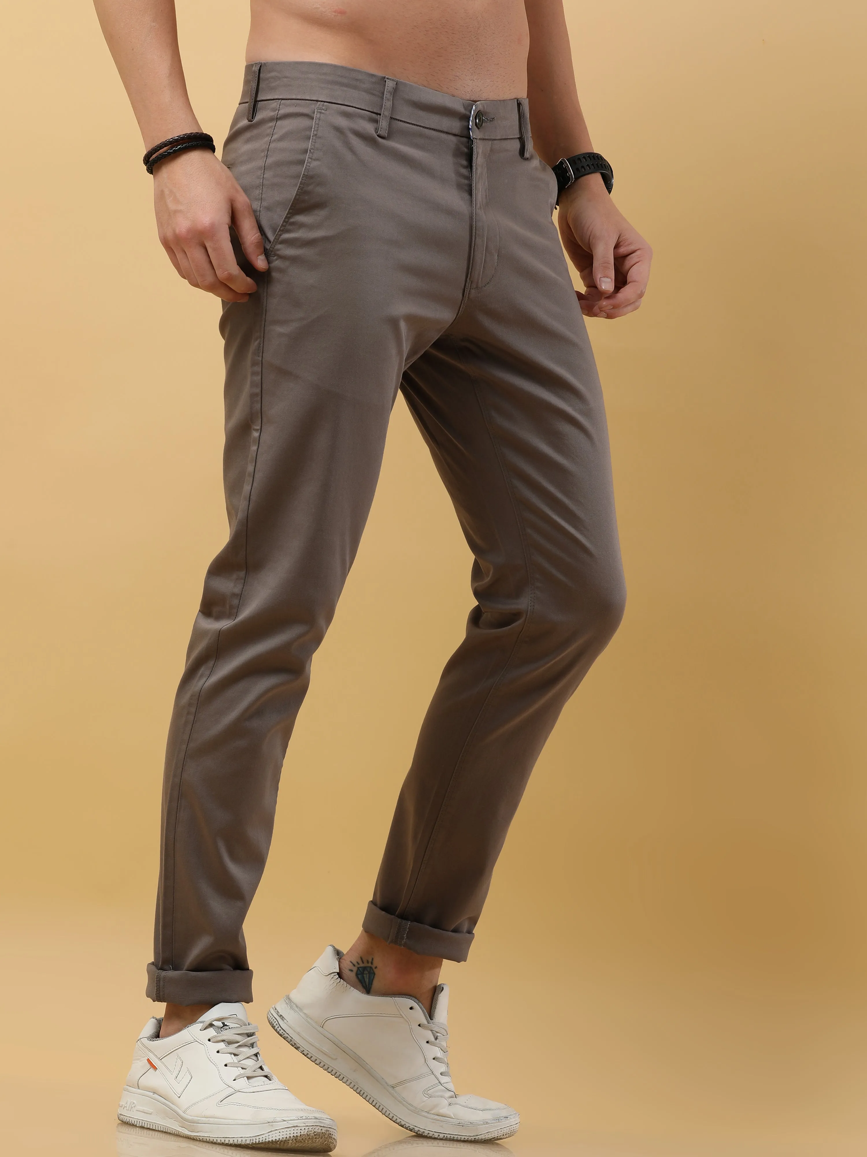 Classic Satco Fossil Grey Chino