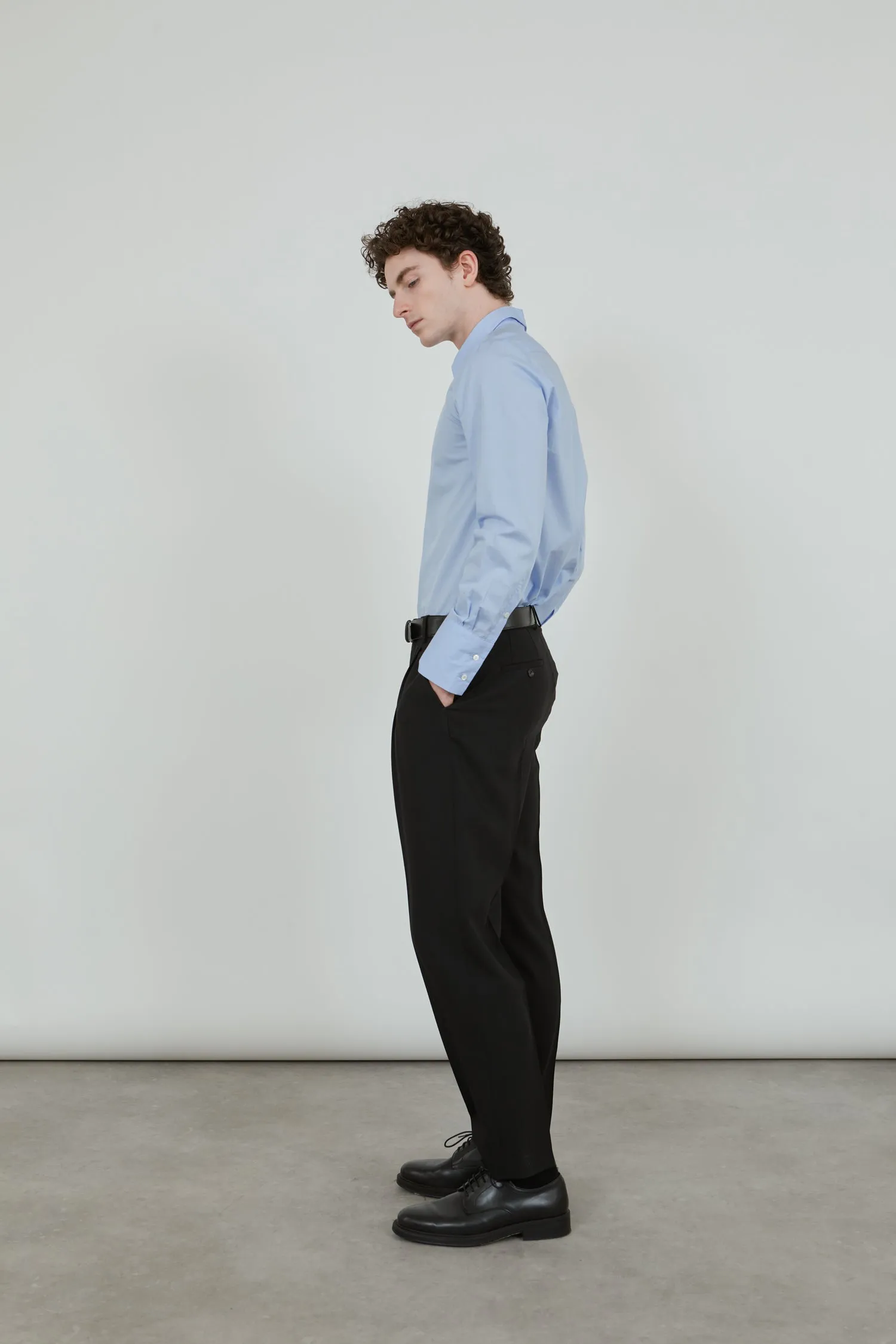 Constant trousers | Black - Virgin wool