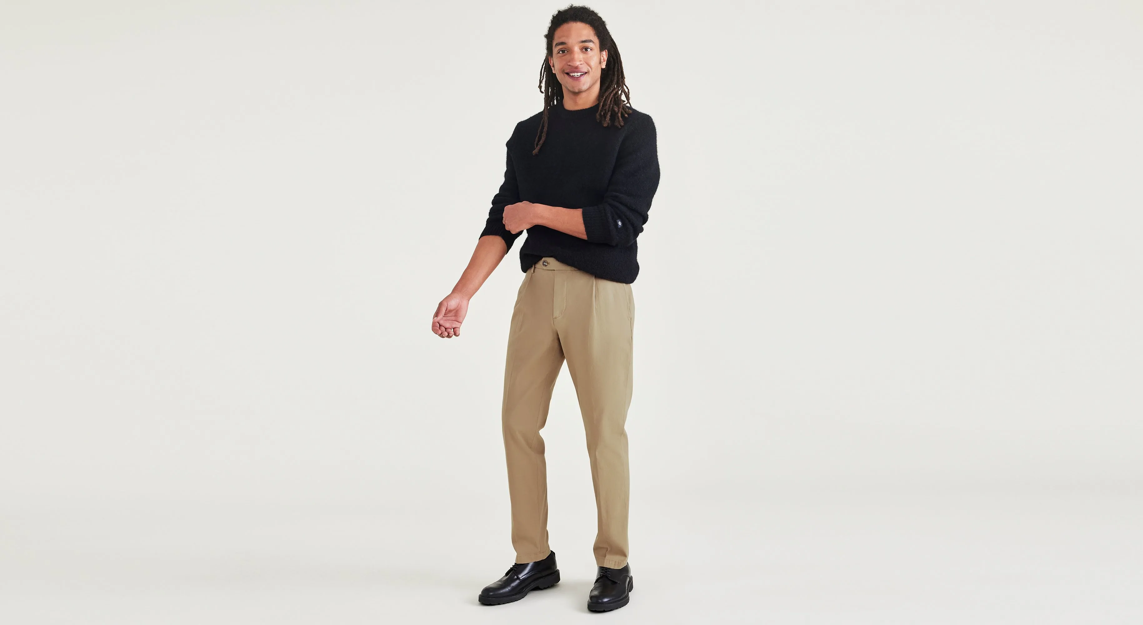 Crafted Trousers, Slim Tapered Fit