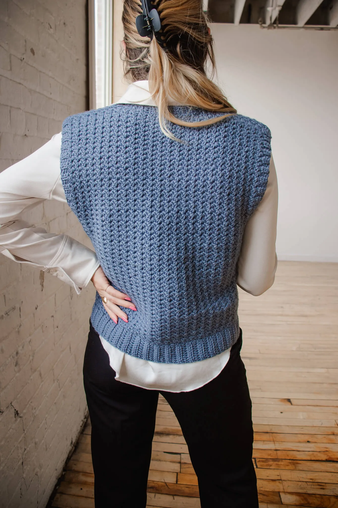 Crochet Kit - Vested Interest Slipover