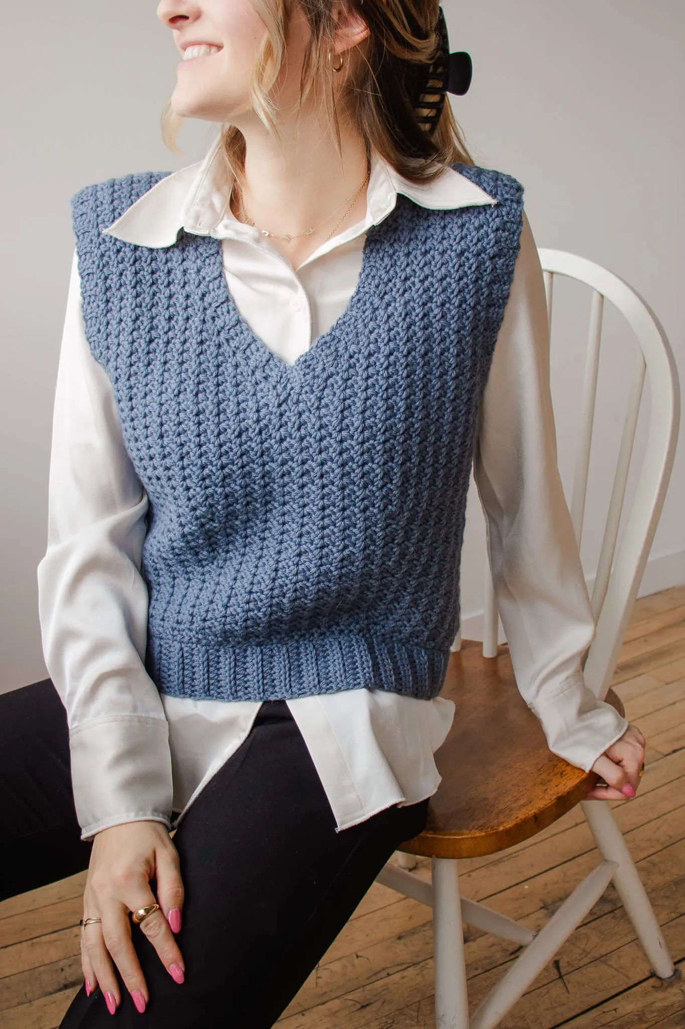 Crochet Kit - Vested Interest Slipover