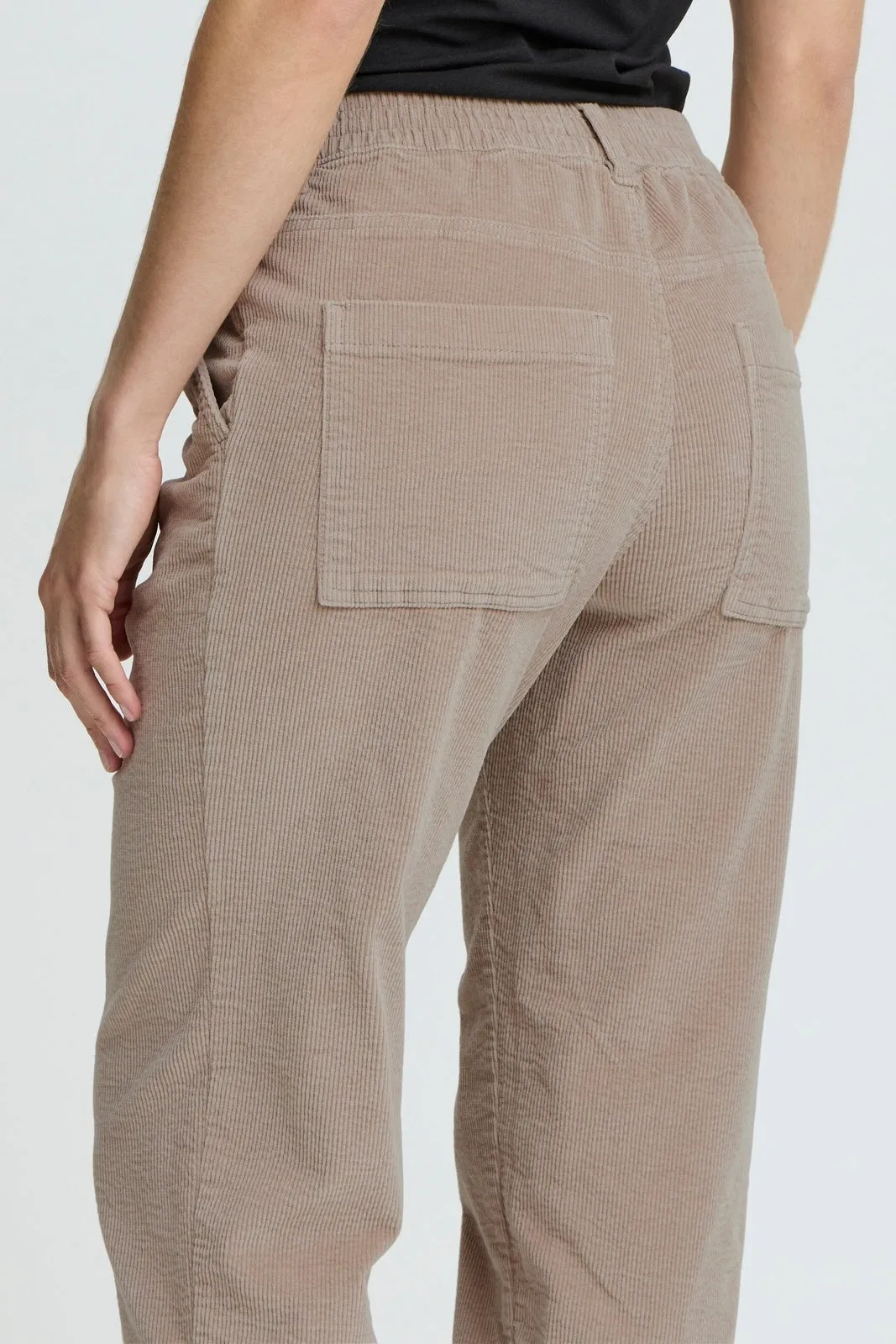 Dasik Cropped Casual Trousers - String