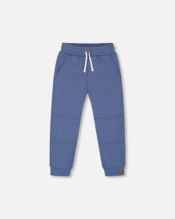 Deux Par Deux Fleece Sweatpants - Blue