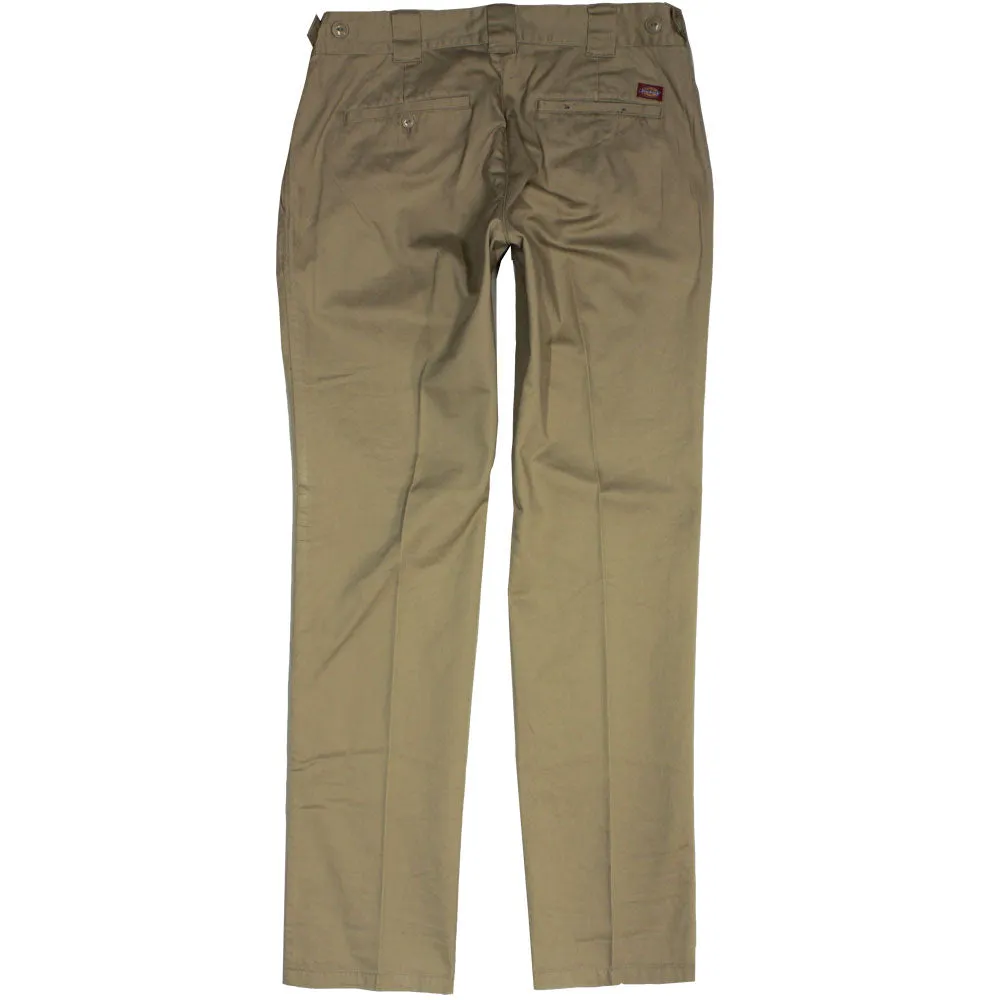 Dickies C 182 Slim Fit Chino Trousers Khaki