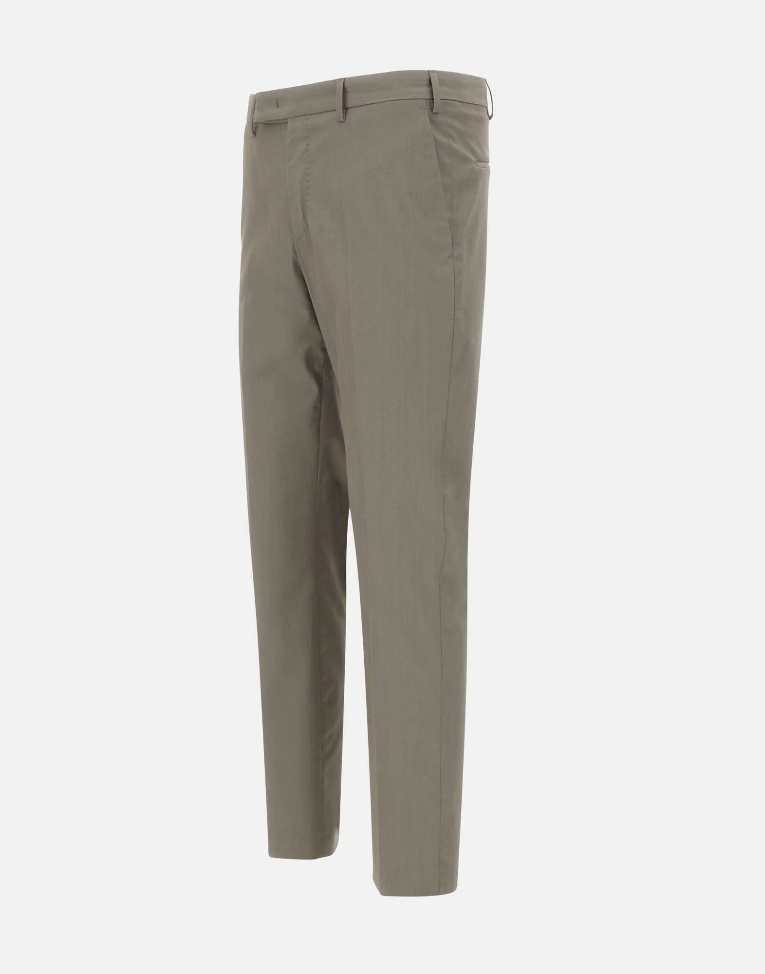 Dieci Slim Fit Grey Trousers