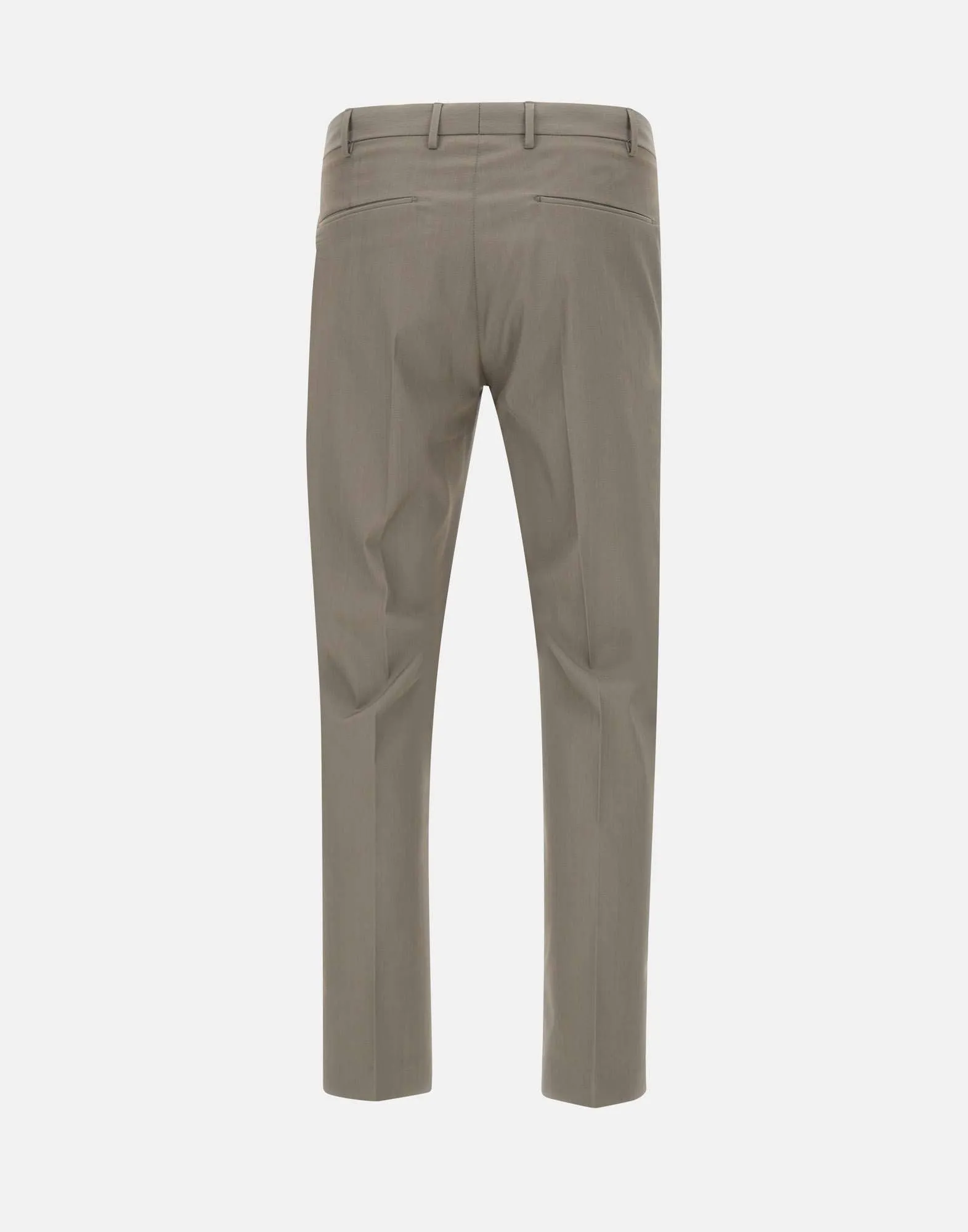 Dieci Slim Fit Grey Trousers