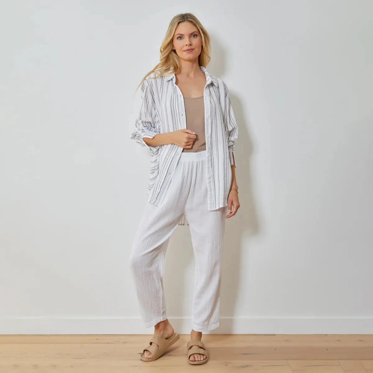 Easy-fit Cropped Trouser