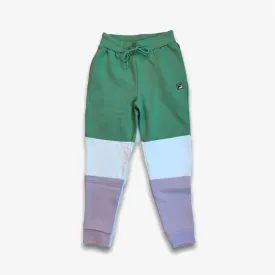 Fila Lesner Fleece Sweatpants Green White Purp