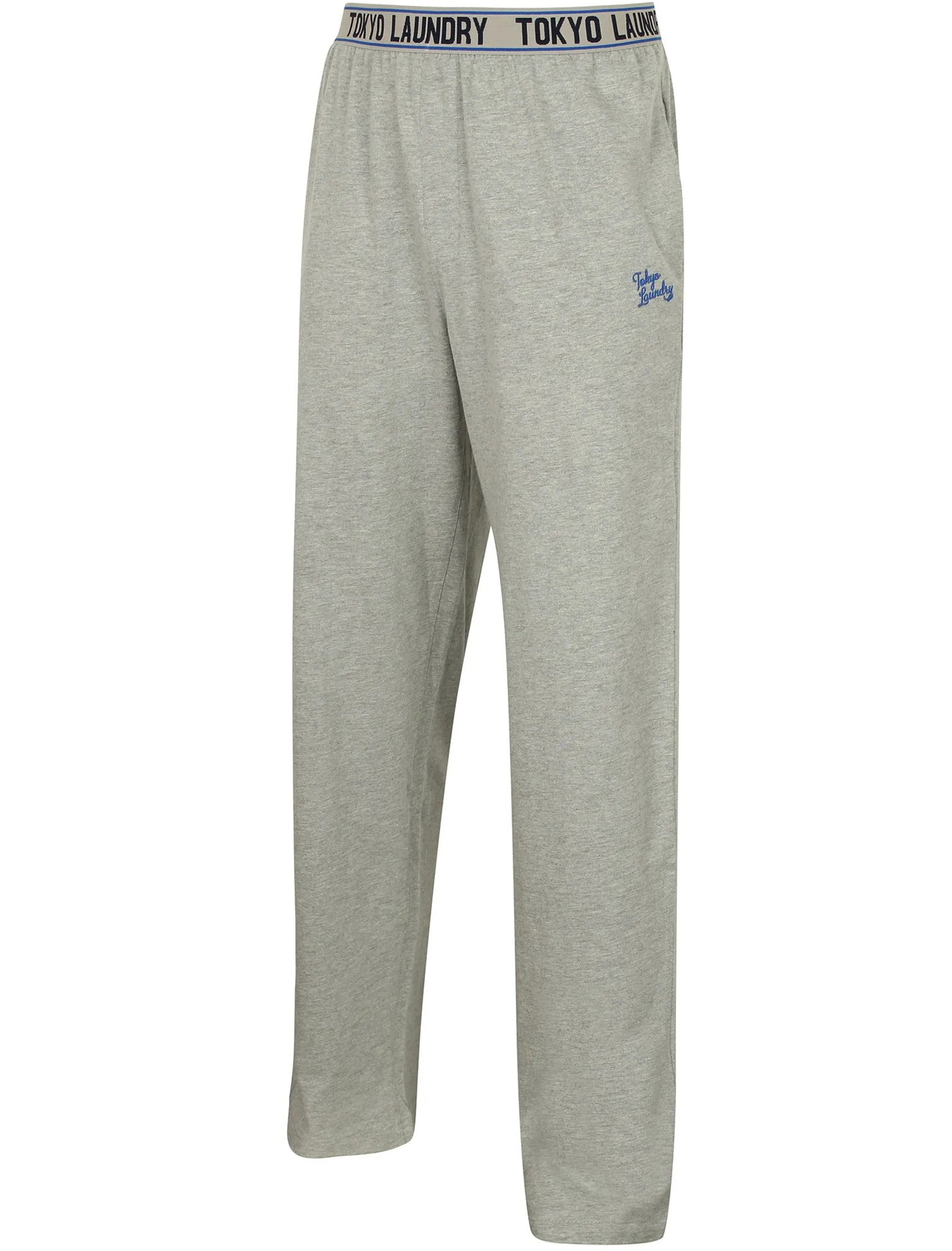 Granby Cotton Jersey Lounge Pants in Light Grey Marl - Tokyo Laundry