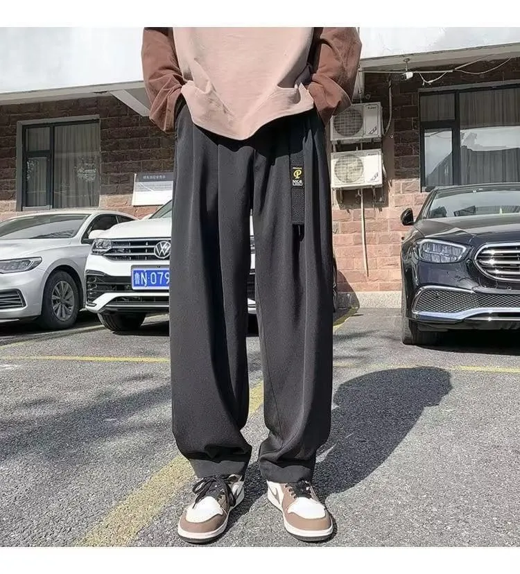 Loose Straight Wide Leg Casual Track Pant for Men