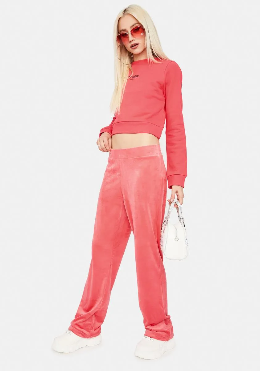 Luxe Velour Sweatpants