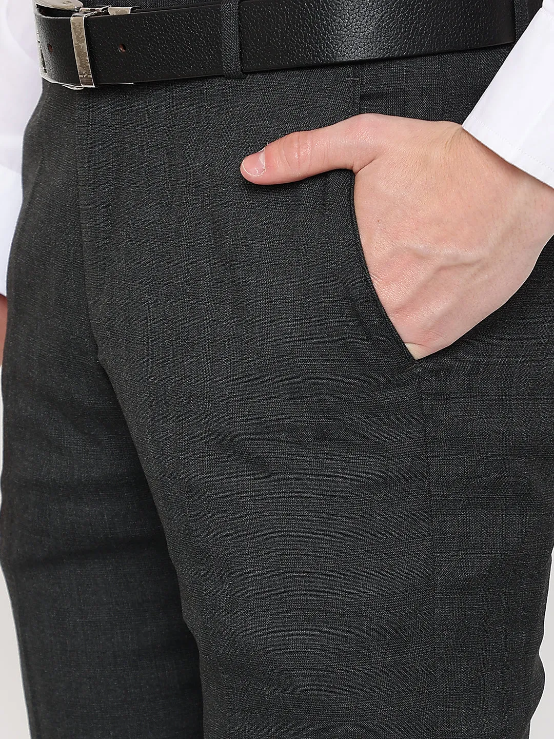 Mens Charcoal Trouser