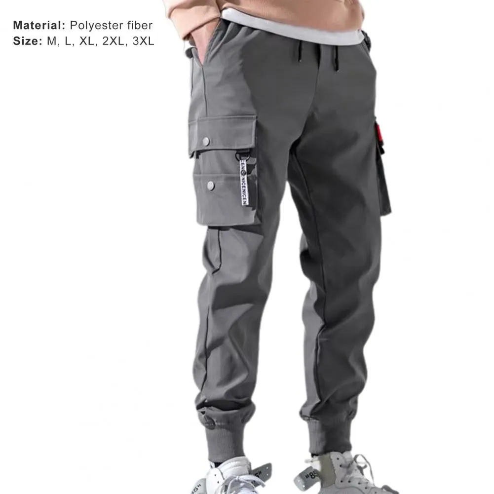 Men's Harem Multi-Pocket Cargo Pants