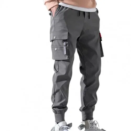 Men's Harem Multi-Pocket Cargo Pants