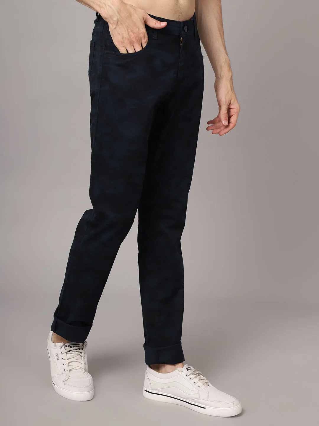 Mens Navy Trouser