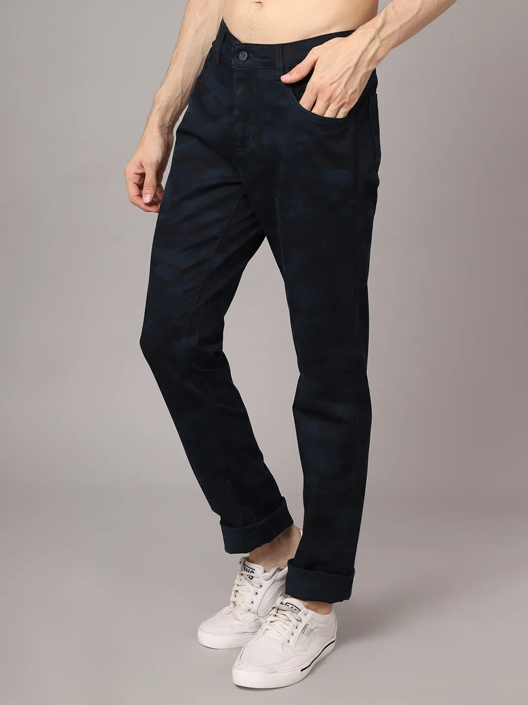 Mens Navy Trouser