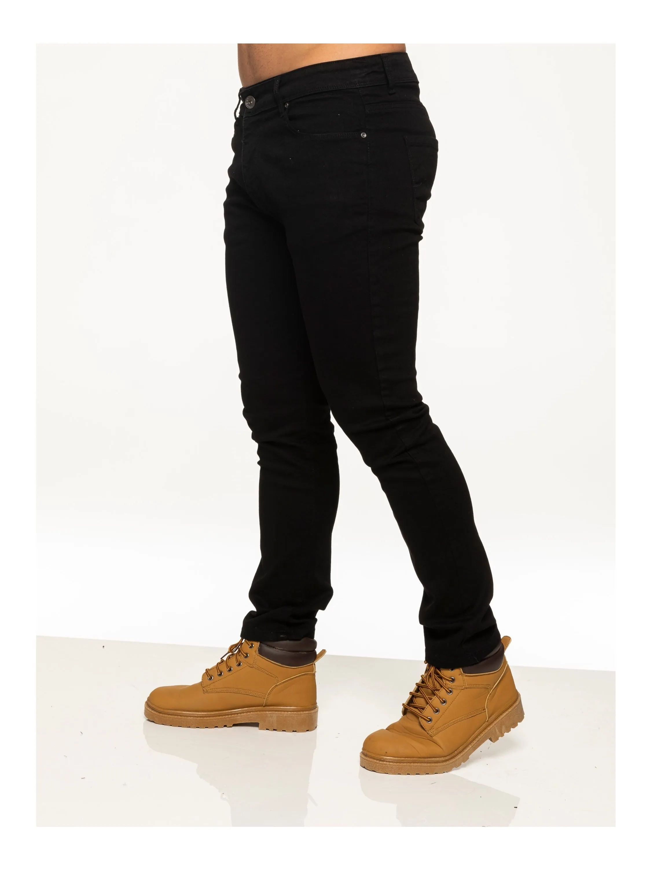 Mens Skinny Stretch Denim Jeans | Enzo Designer Menswear