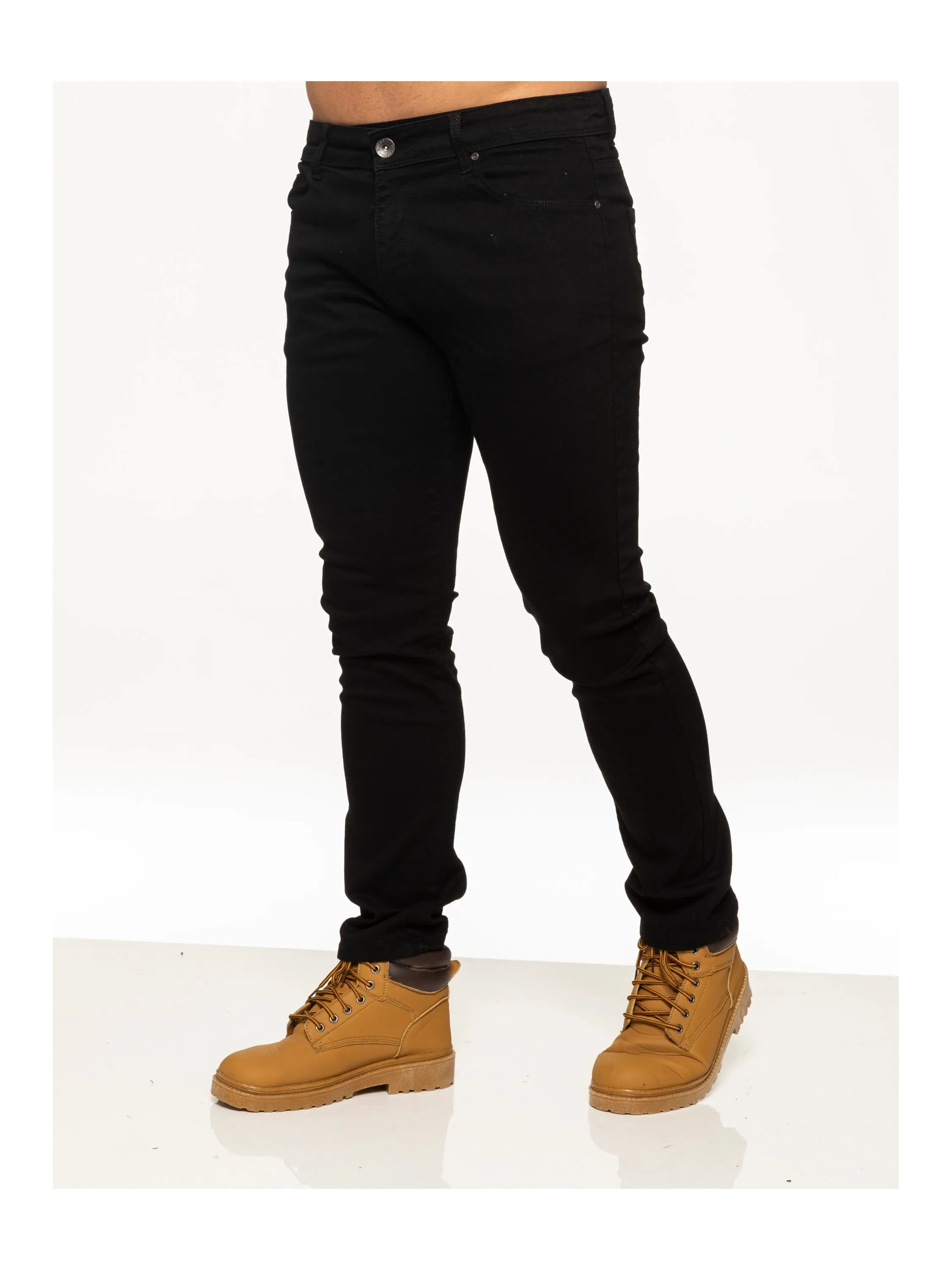 Mens Skinny Stretch Denim Jeans | Enzo Designer Menswear