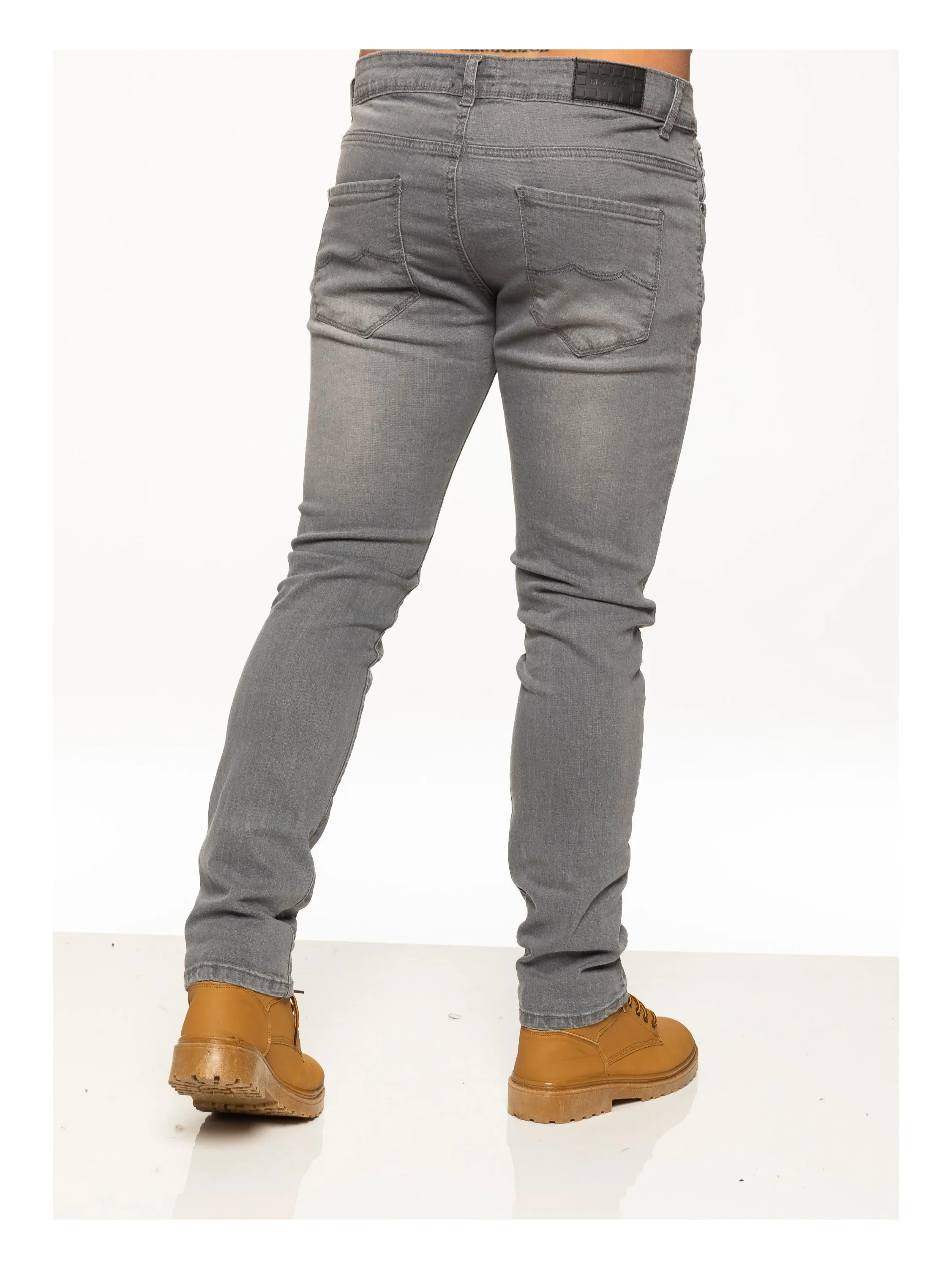 Mens Skinny Stretch Denim Jeans | Enzo Designer Menswear