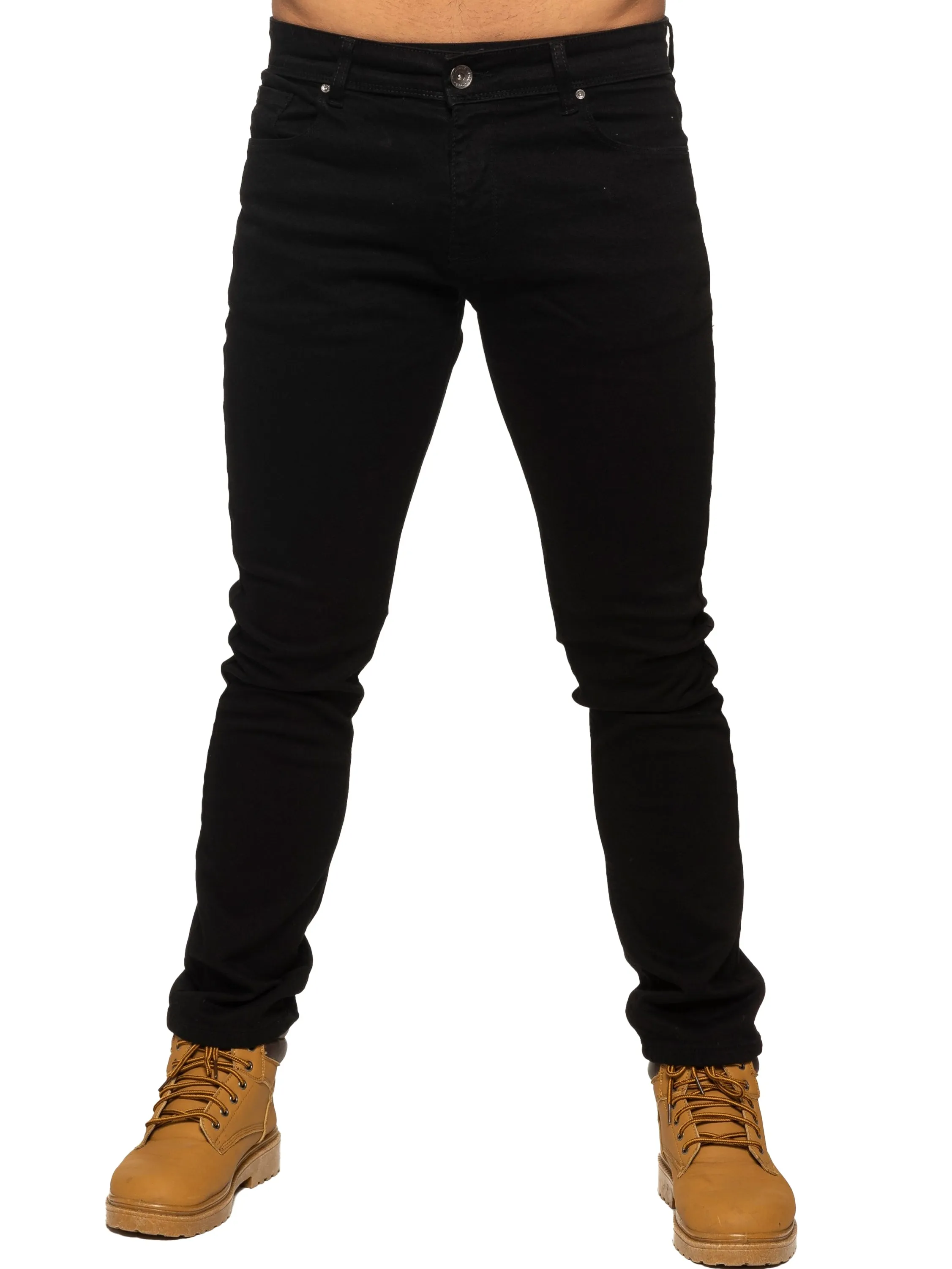 Mens Skinny Stretch Denim Jeans | Enzo Designer Menswear