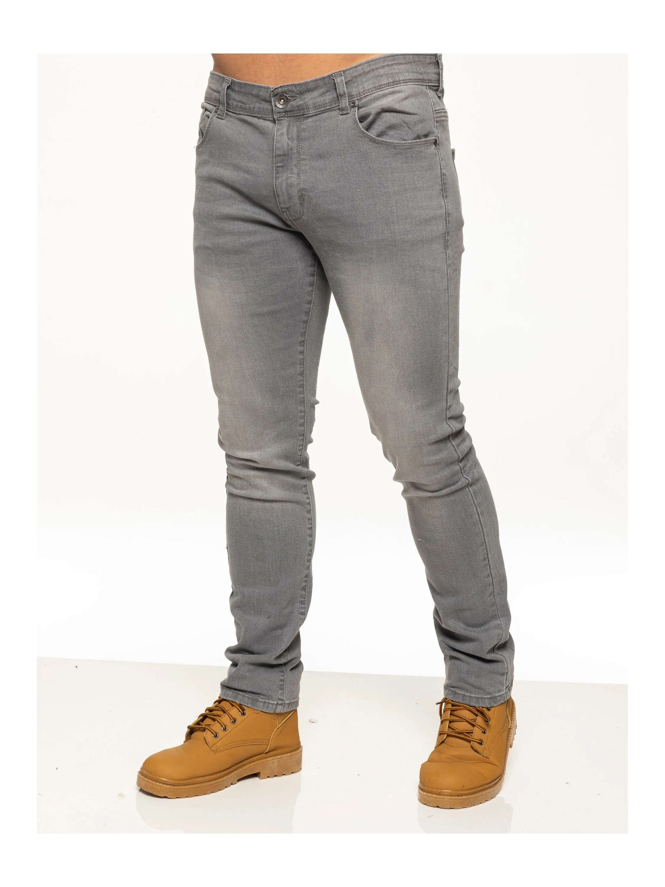 Mens Skinny Stretch Denim Jeans | Enzo Designer Menswear