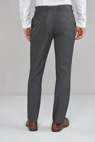 Next Slim Fit Textured Trousers