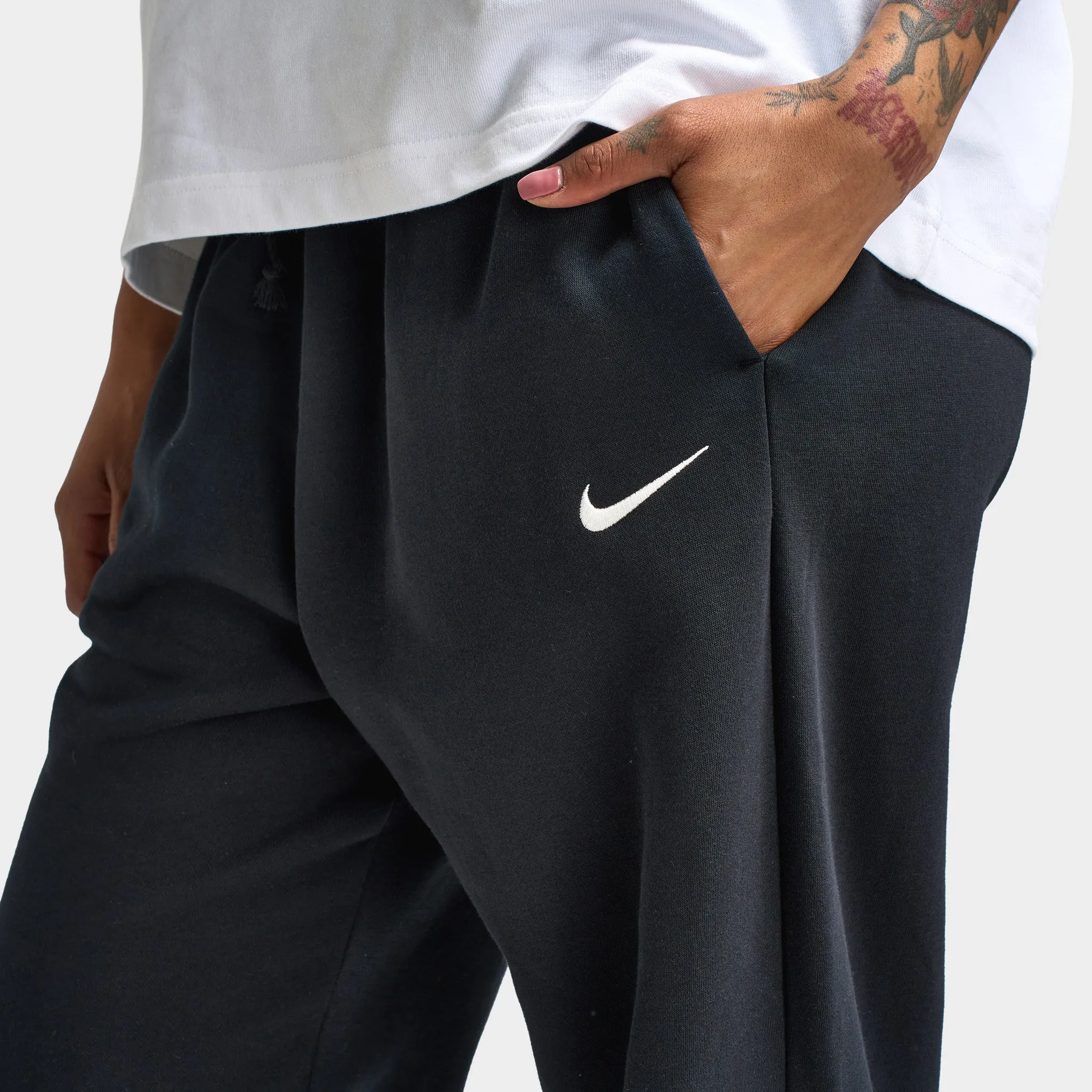 Nike Sportswear Women's Phoenix Fleece Pants Black / Sail