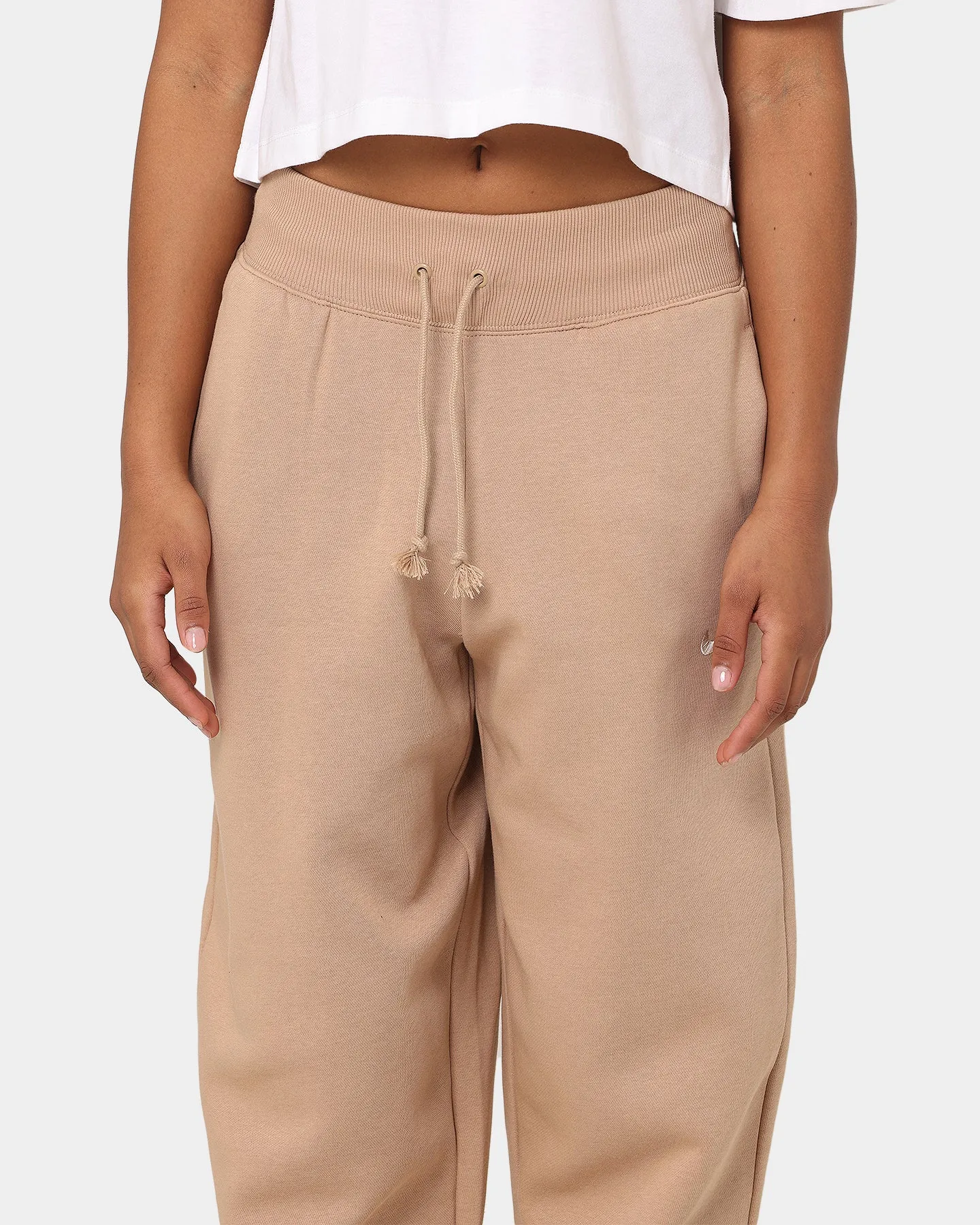 Nike Women's Nike Sportswear Style Fleece High-Waisted Curve Sweatpants Hemp/Sail