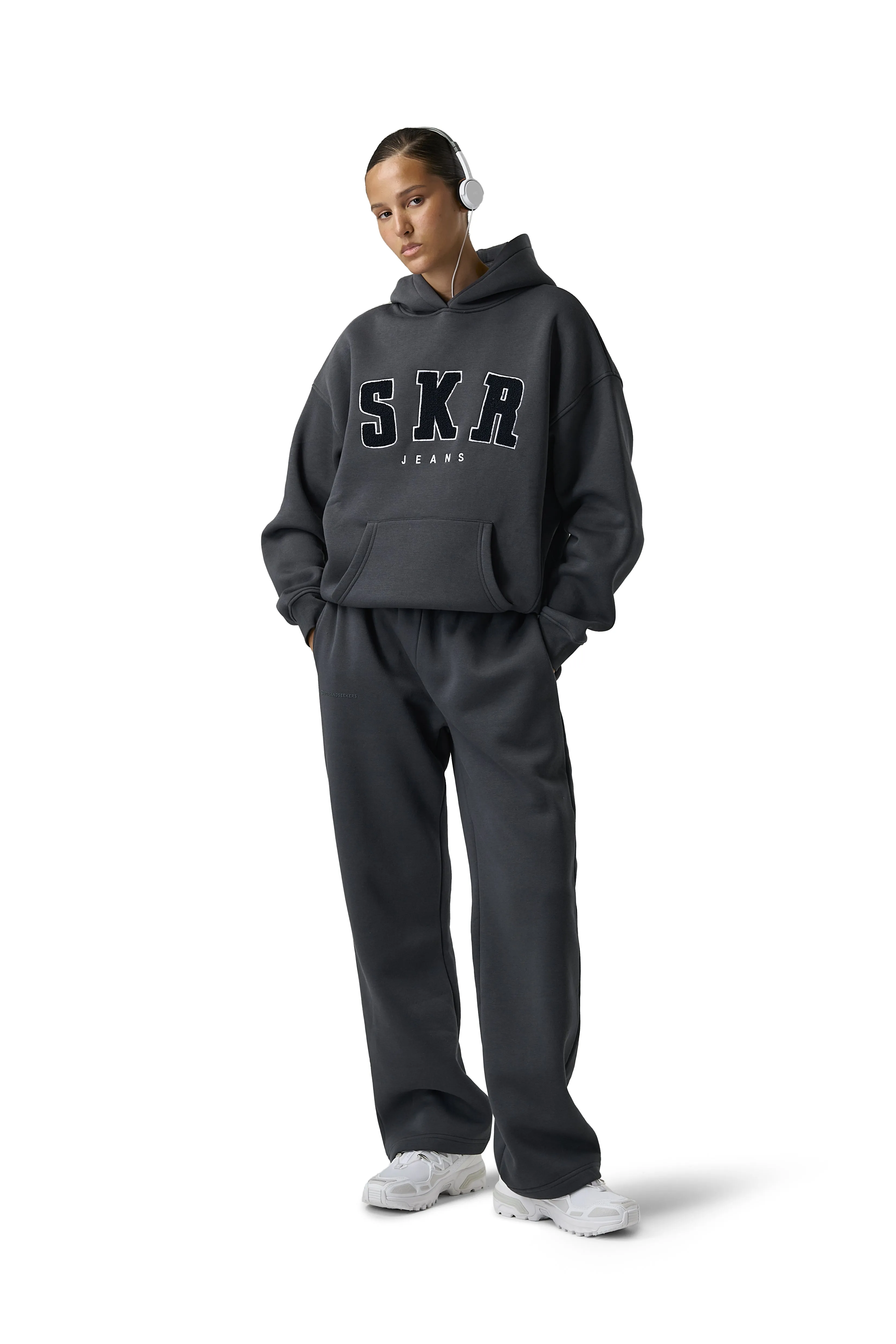 Official Wide Leg Sweatpants in Fume