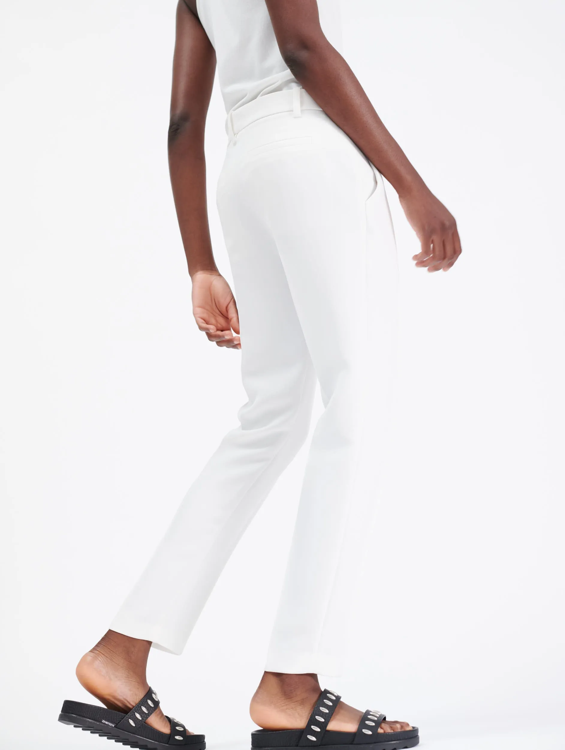 Roxy crepe suit trousers