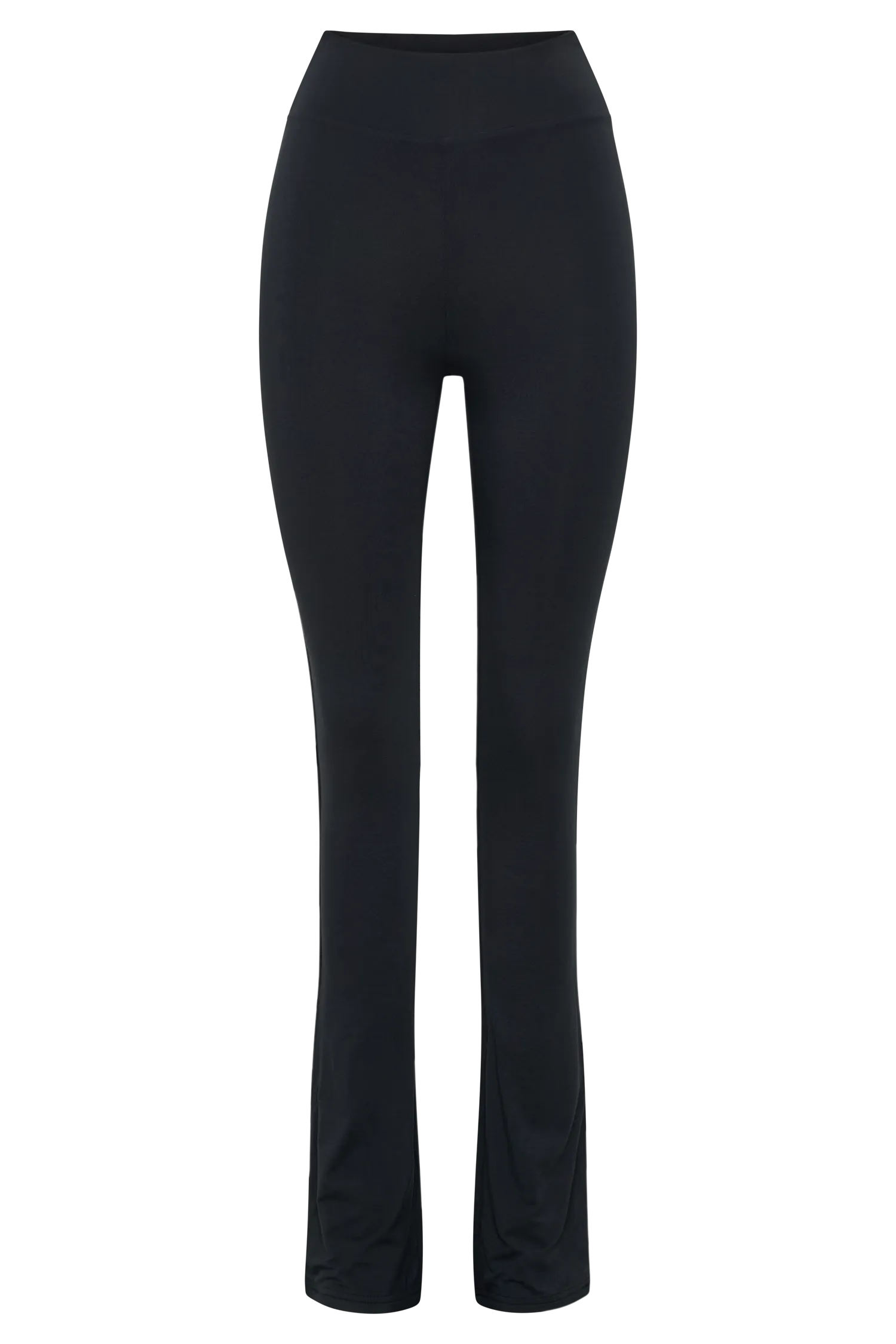 Sabrina Modal Straight Leg Pant - Black