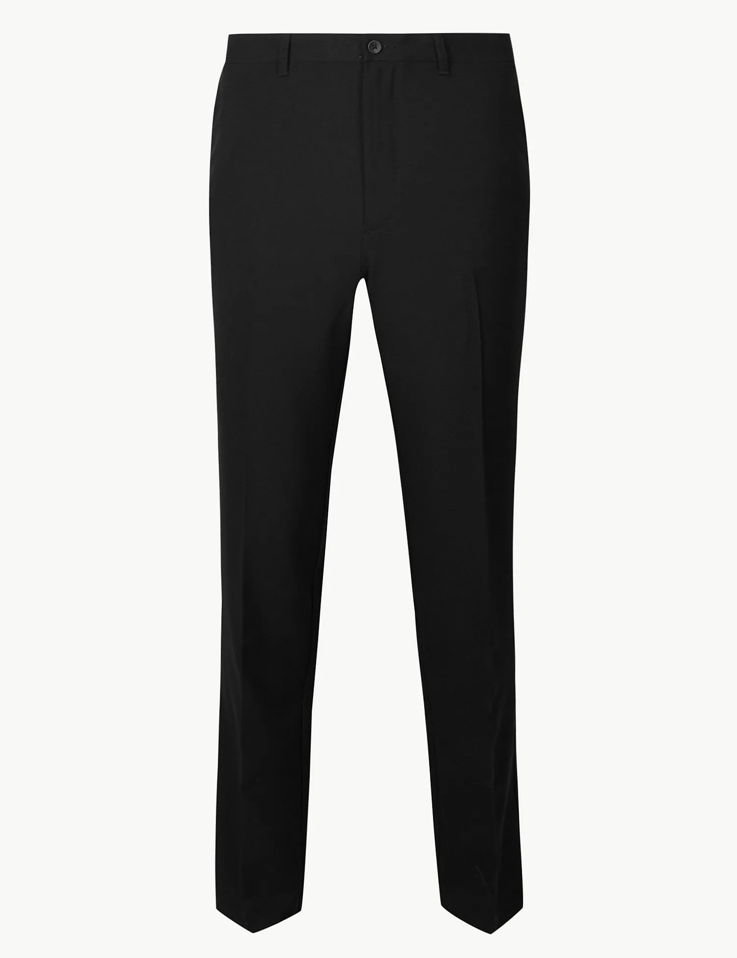 Slim Fit Flat Front Trousers