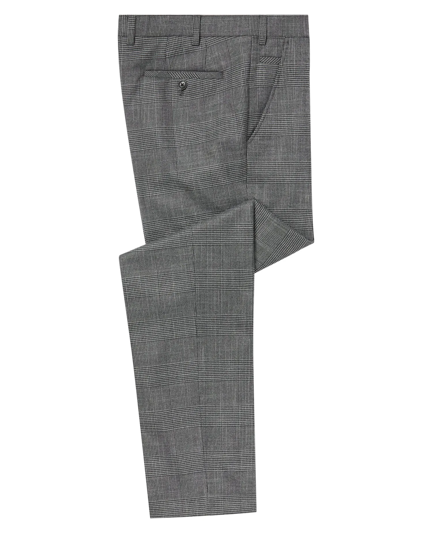 Slim Fit Stretch Formal Trousers