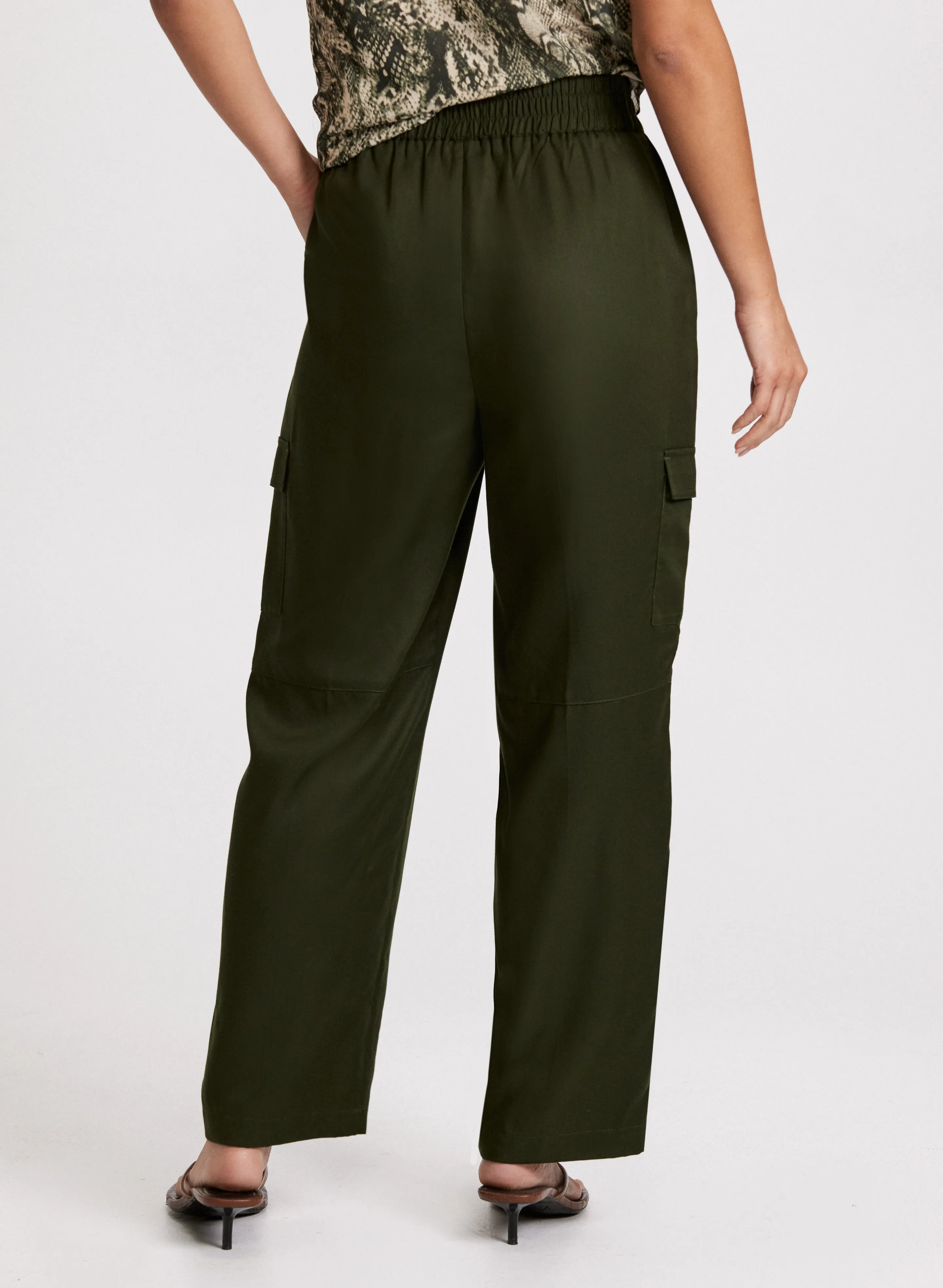 Sofia Cargo Straight-Leg Pants - Regular