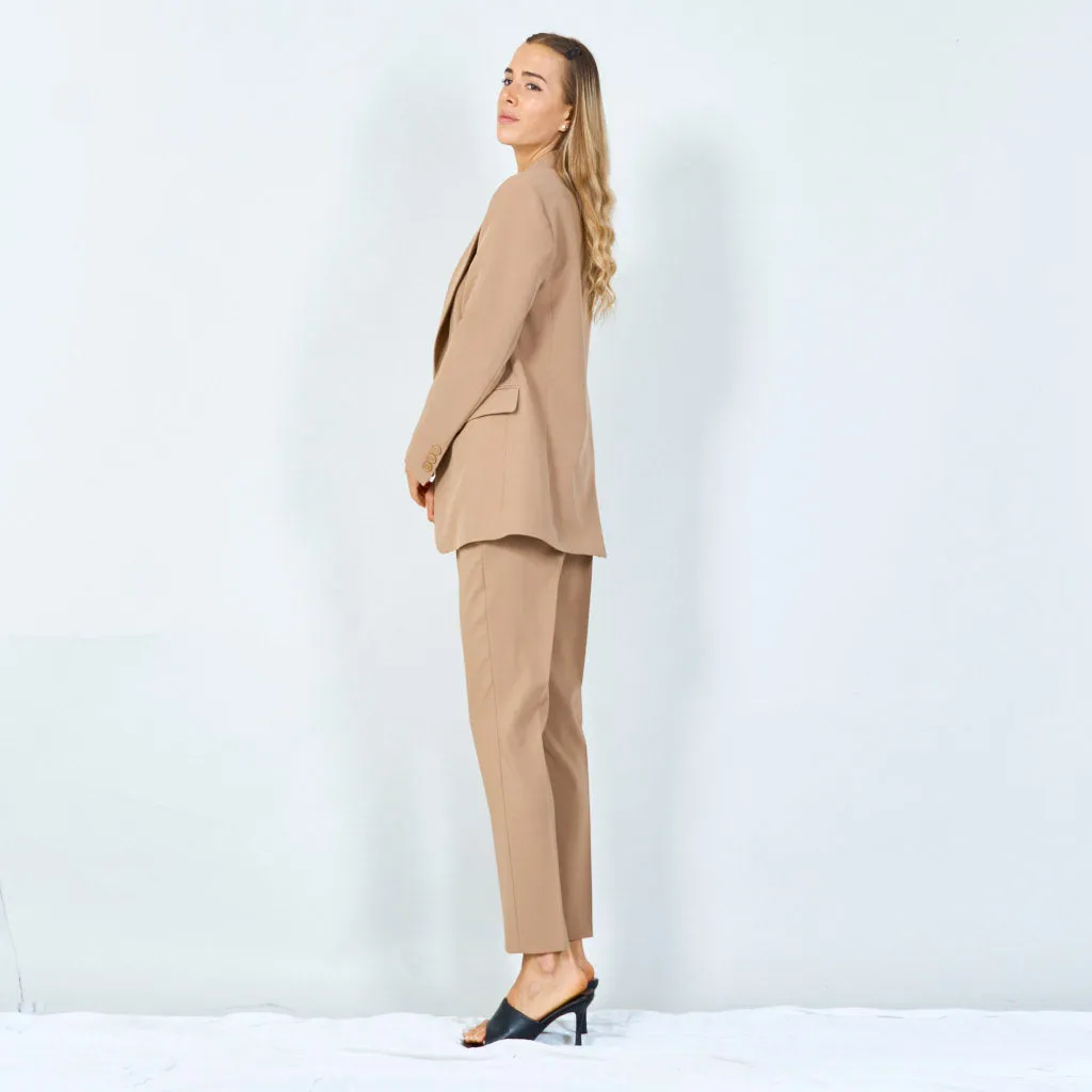 Sophisticated power suit ensemble wholesale