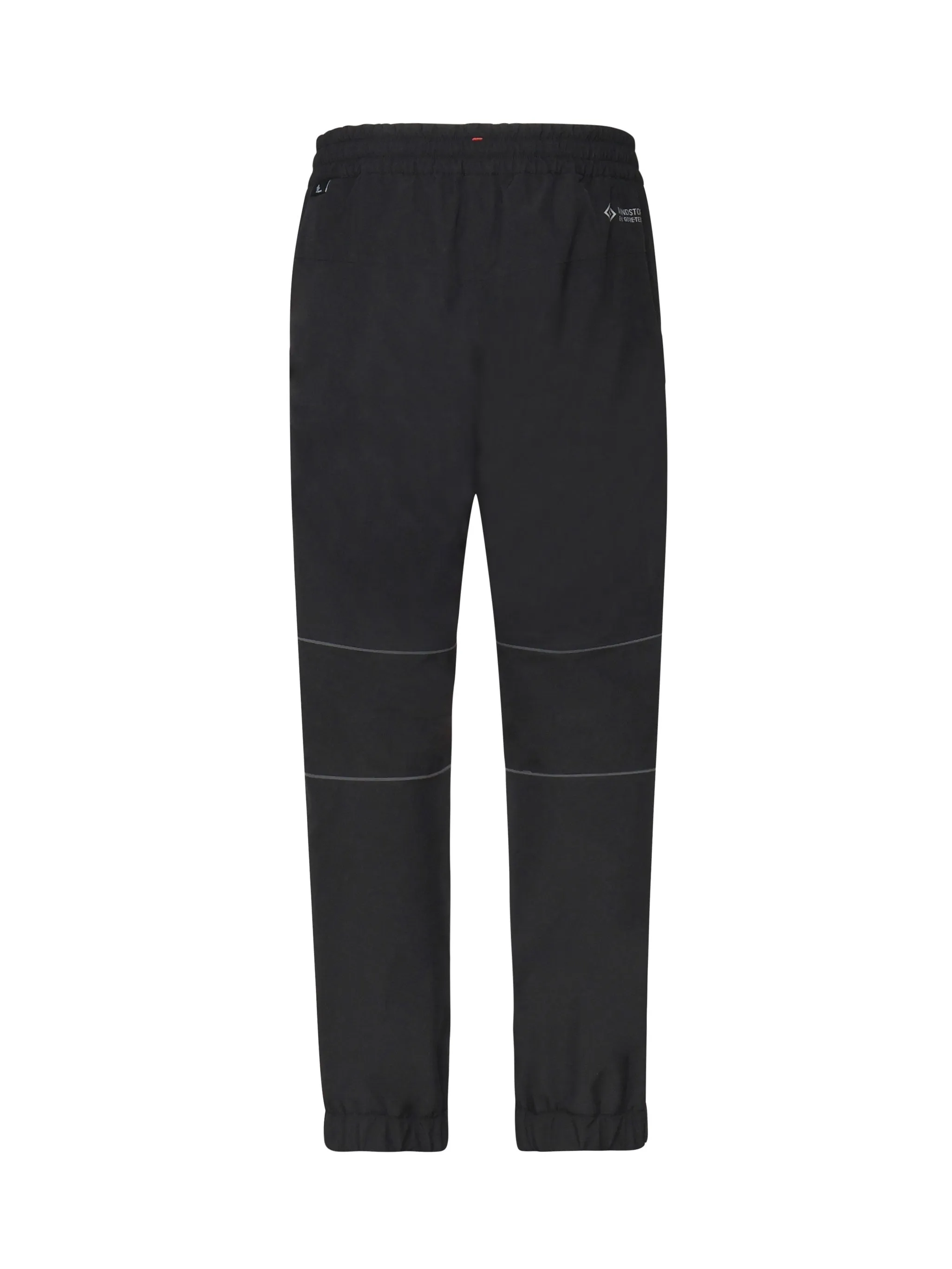 Sporty Black Slim Fit Trousers