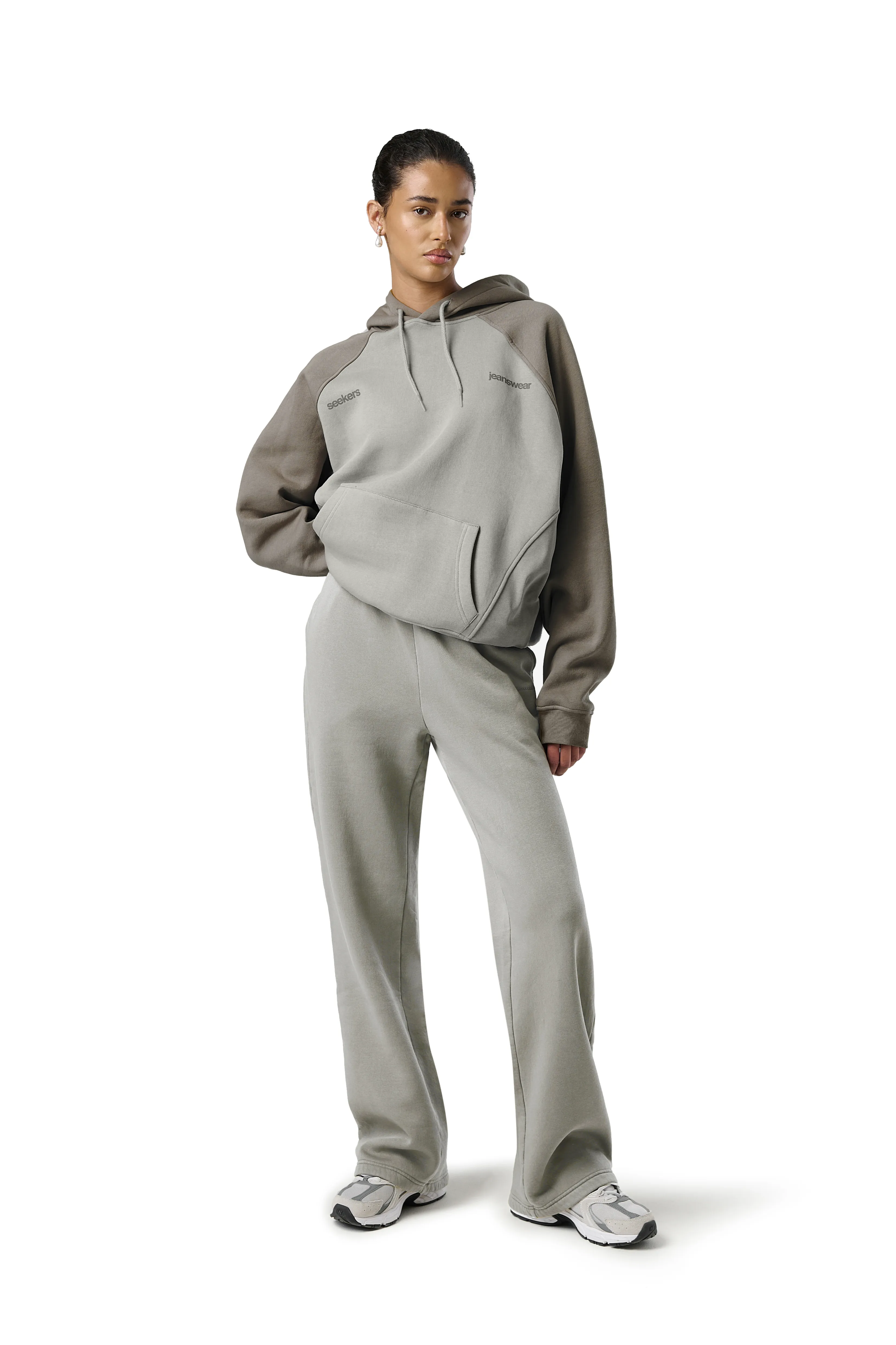 Trademark Wide Leg Sweatpants in Champ