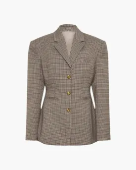 Valianne – Tailored fit – Checked blazer