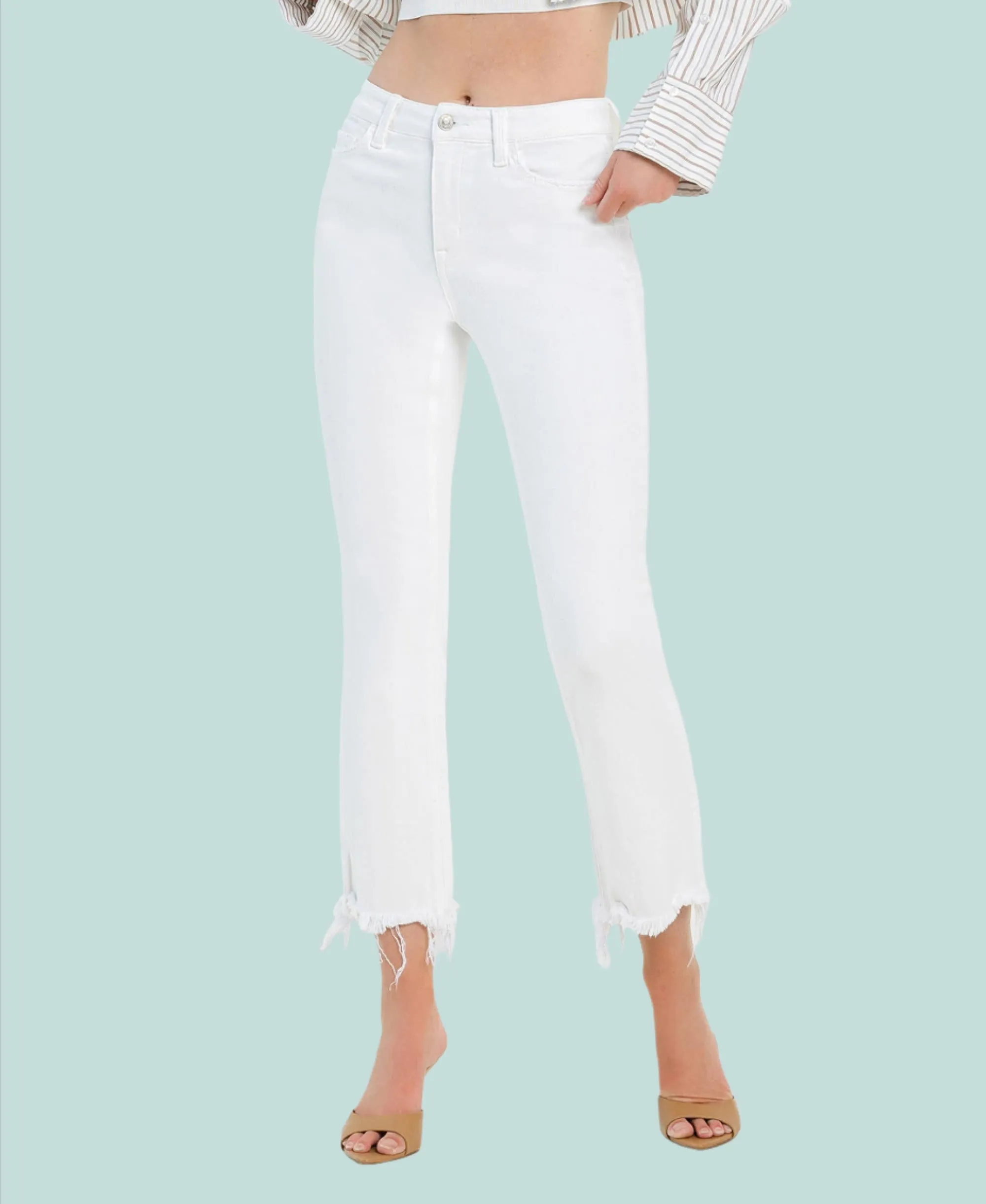 VERVET - BELLA CROPPED JEANS