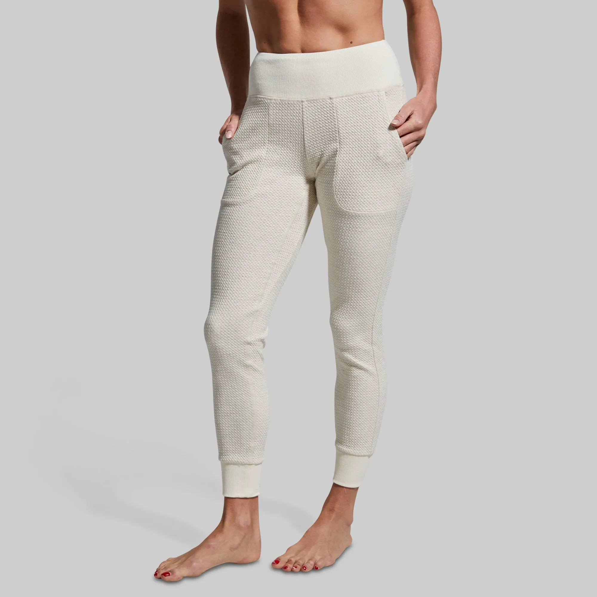 Women's Cloud Jogger (Heather Oatmeal)