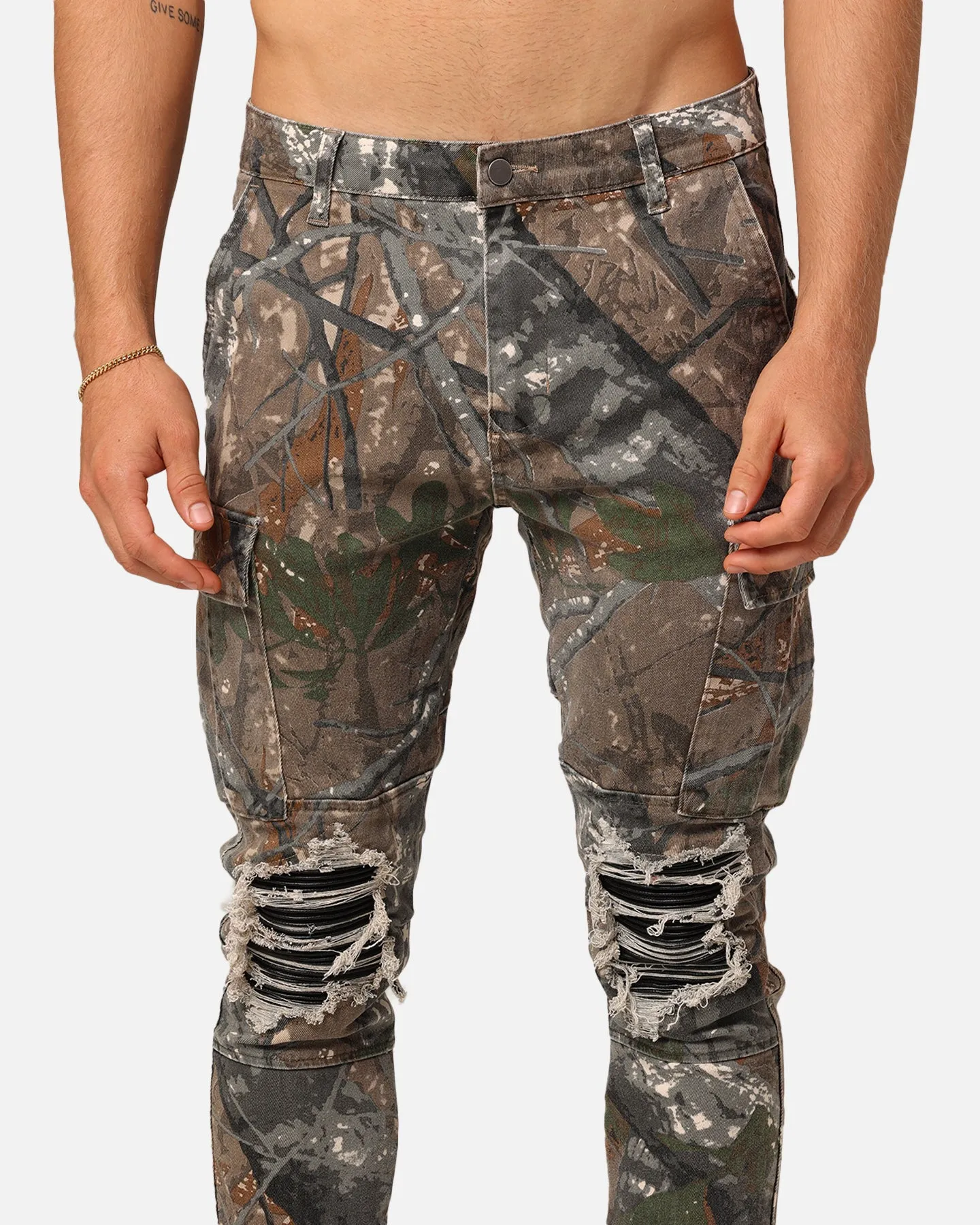 XXIII Sergeant Ripped Jeans Hunter Camo